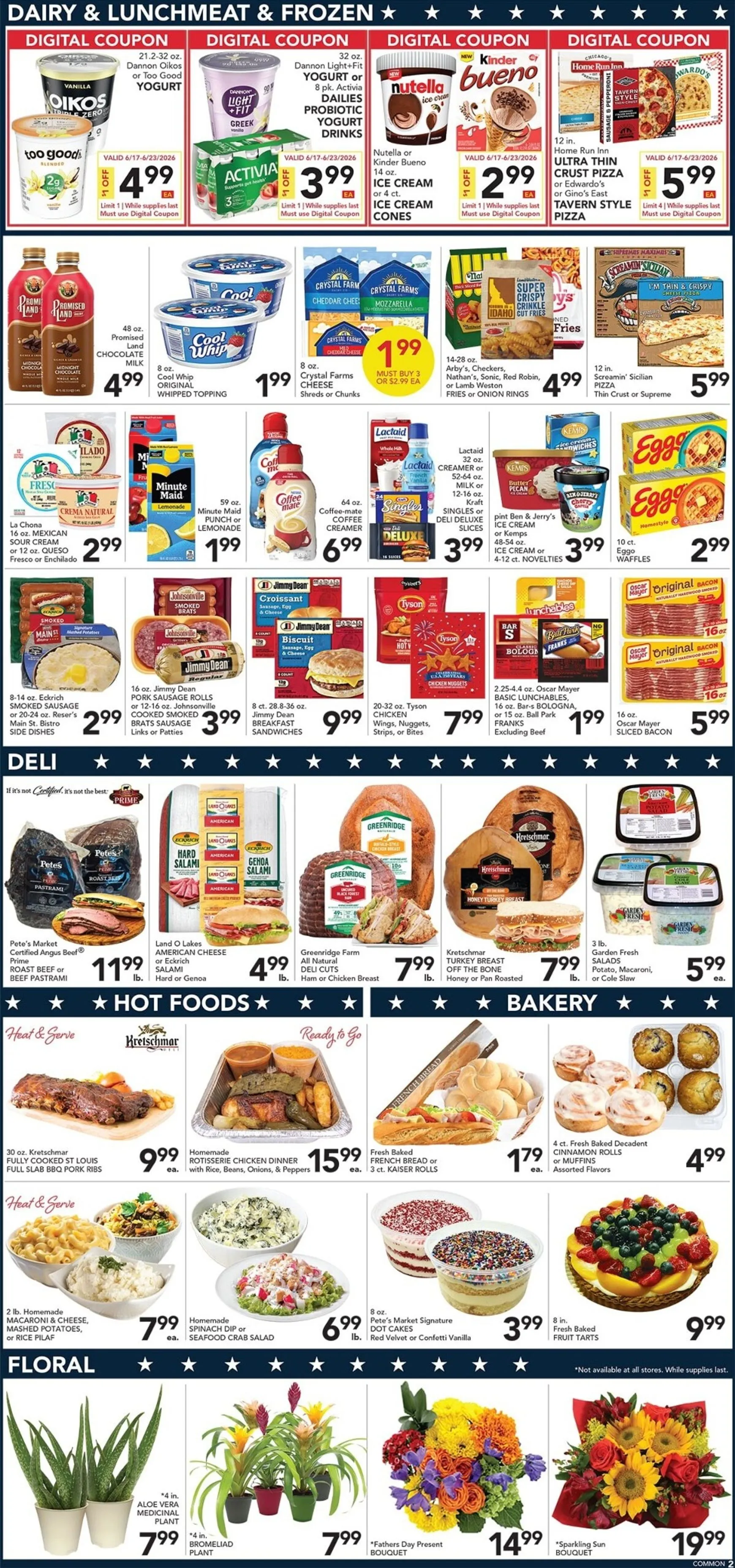 Weekly ad Current Pete's Fresh Market - Oakbrook Terrace leaflet valid from Wednesday 06/17/2026 to Tuesday 06/23/2026 from June 17 to June 23 2026 - Page 2