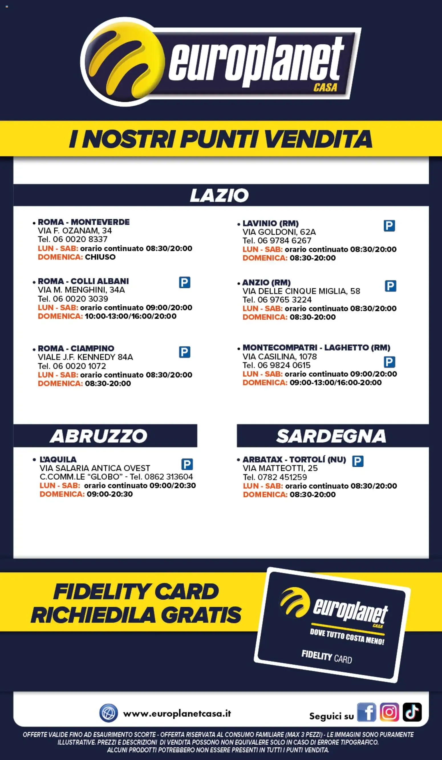 Nuovo Europlanet Casa volantino dal 29/10/2026 > offerte anteprima 🛍️ da 29 ottobre a 8 novembre di 2026 - Pagina del volantino 17