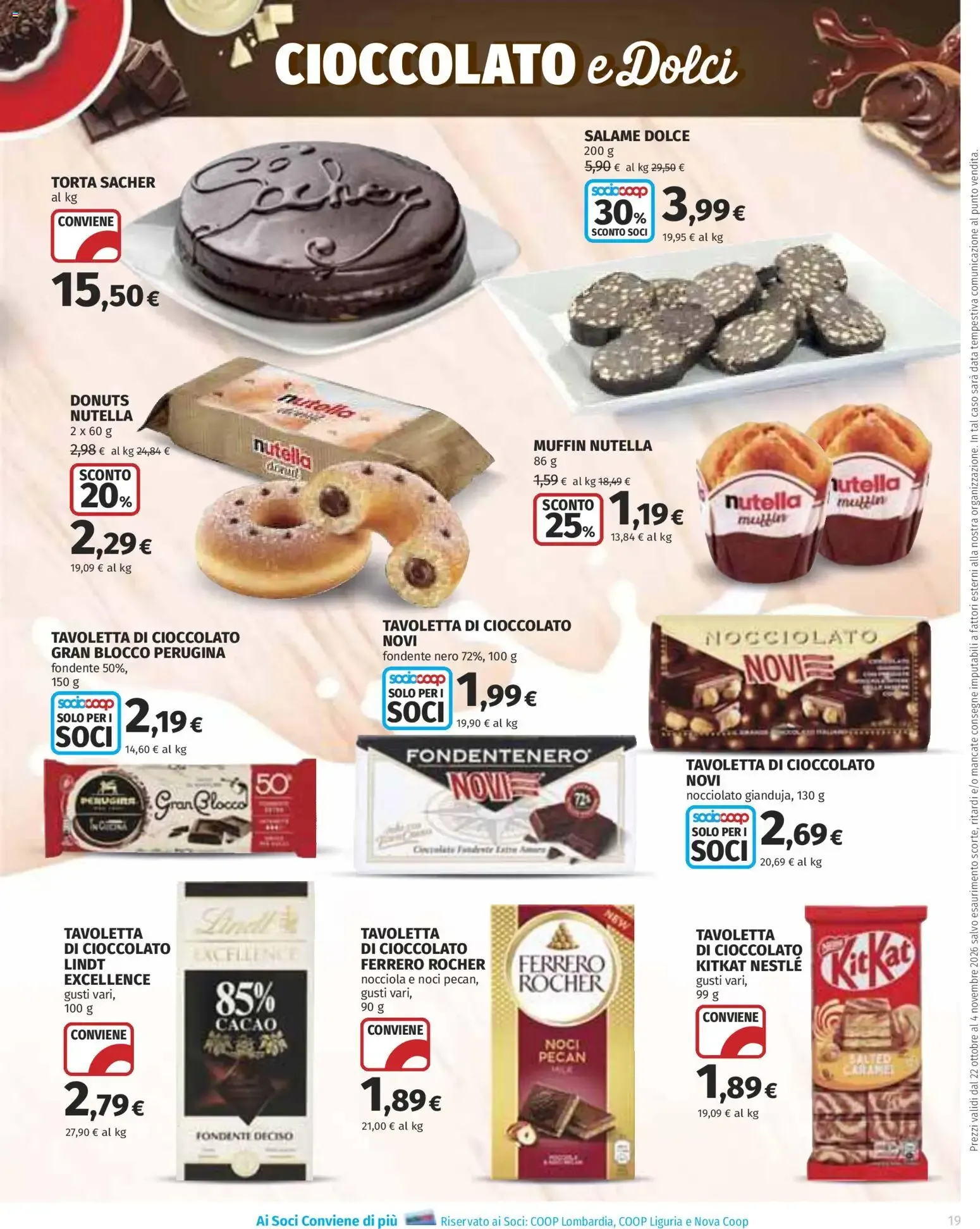 Anteprima volantino Ipercoop dal 22/10/2026 - nuovo offerte da 22 ottobre a 4 novembre di 2026 - Pagina del volantino 19
