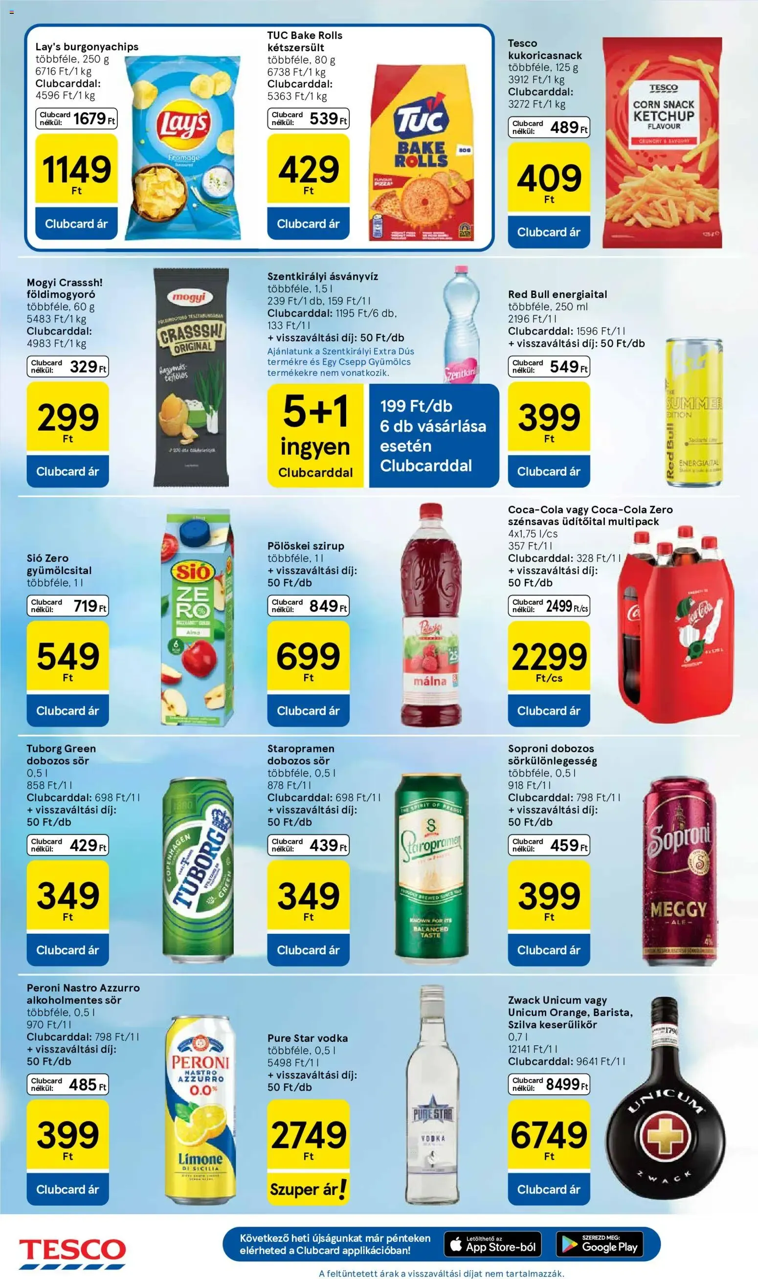 Katalógus Tesco aktuális akciós újság - 2026.07.02.-tól - online július 2.-tól július 8.-ig 2026. - Oldal 6