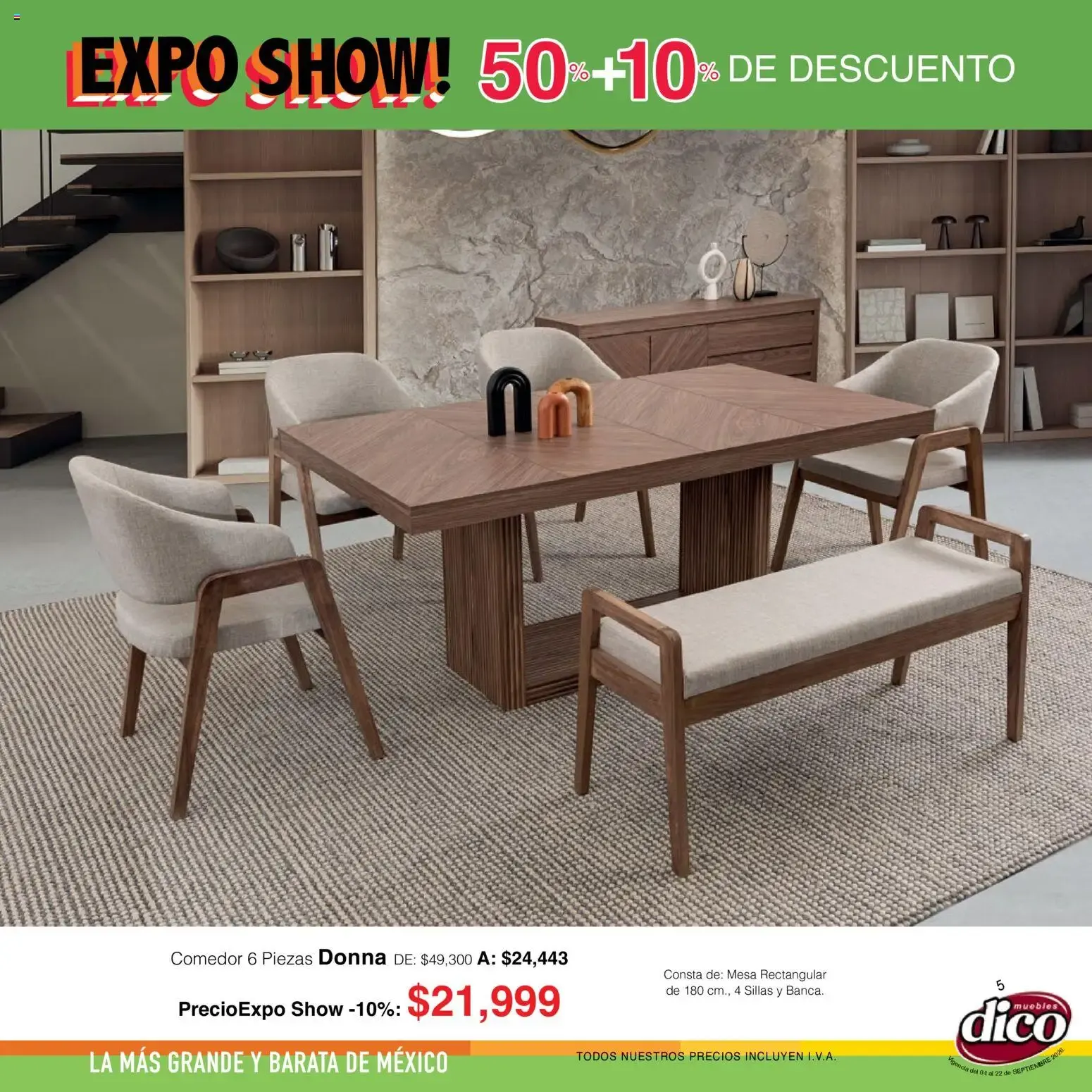 Catálogo de Muebles Dico catálogo Expo Show (04/09/2026 - 22/09/2026) - catálogo en línea 4 de septiembre al 22 de septiembre 2026 - Pagina 5