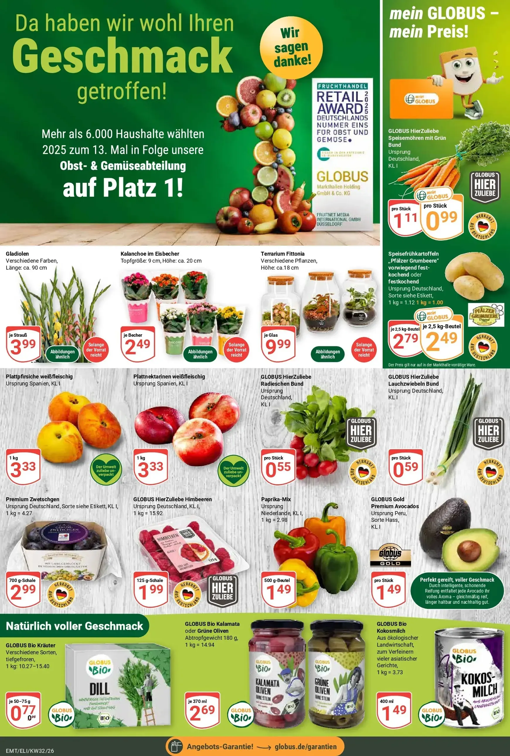 Globus - Mittelhausen + Linderbach Prospekt – von Montag 03.08.2026 bis Samstag 08.08.2026 von 3. August bis 8. August 2026 - Prospekt seite 6