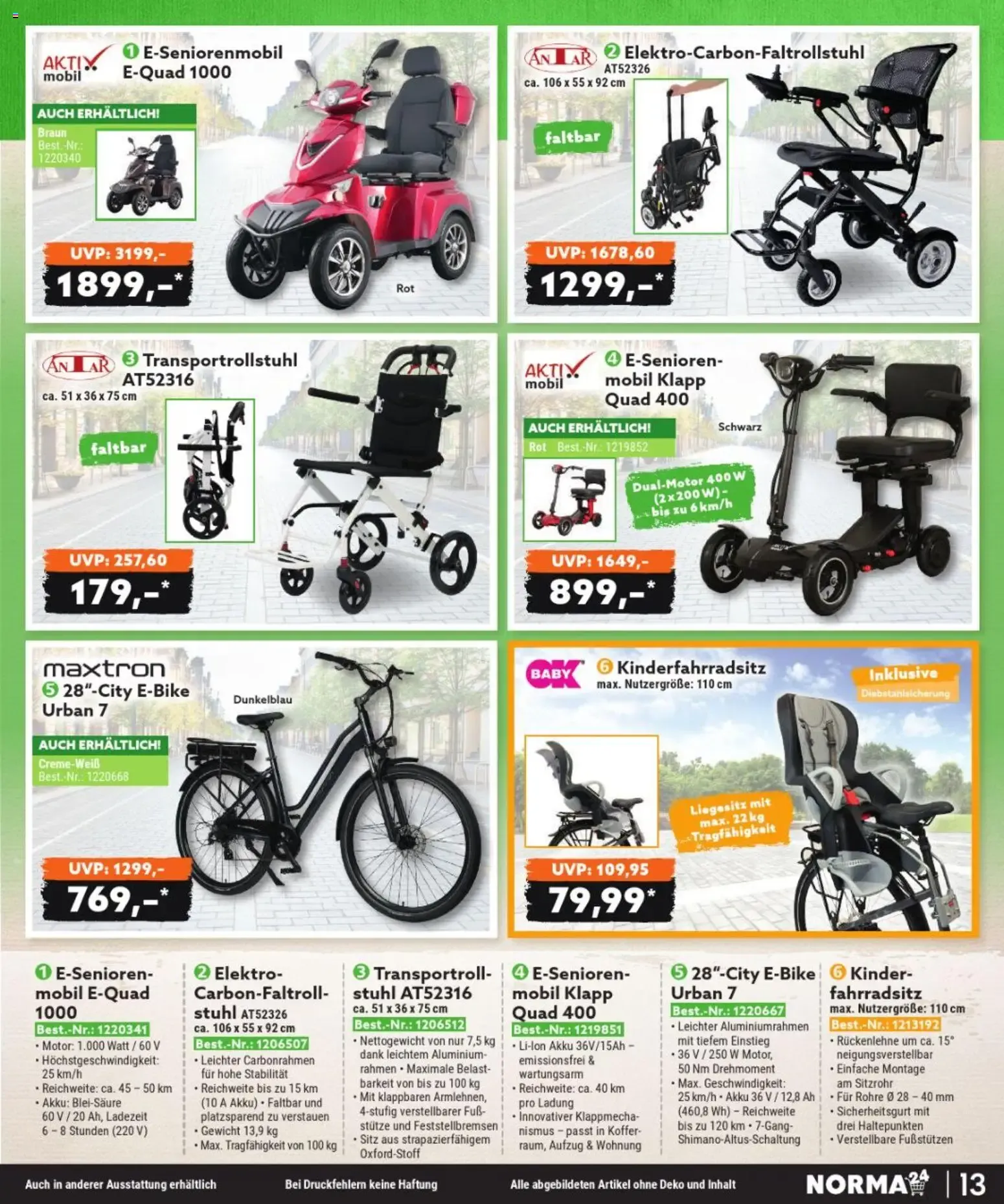 Norma Bestellmagazin September 2026 (ab 01.09.2026) zum blättern » Angebote von 1. September bis 30. September 2026 - Prospekt seite 13