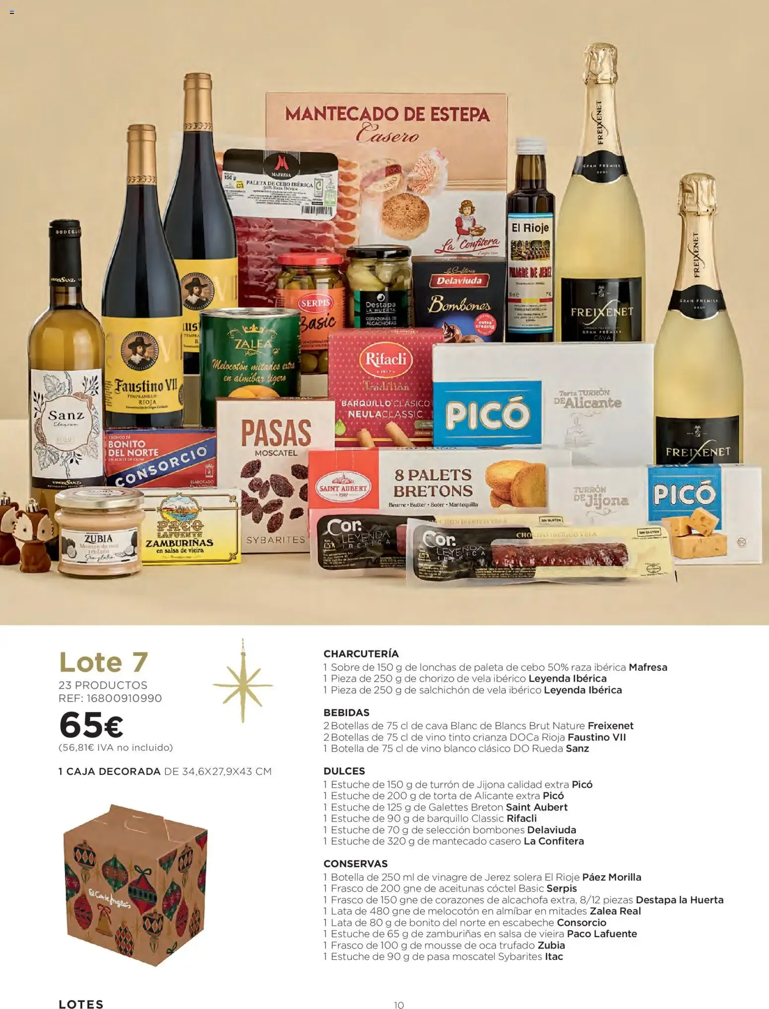Catálogo de El Corte Inglés Cestas Navidad 2026 Cataluňa 08/10/2026 │Catálogo 8 de octubre al 5 de enero 2027 - Página 10