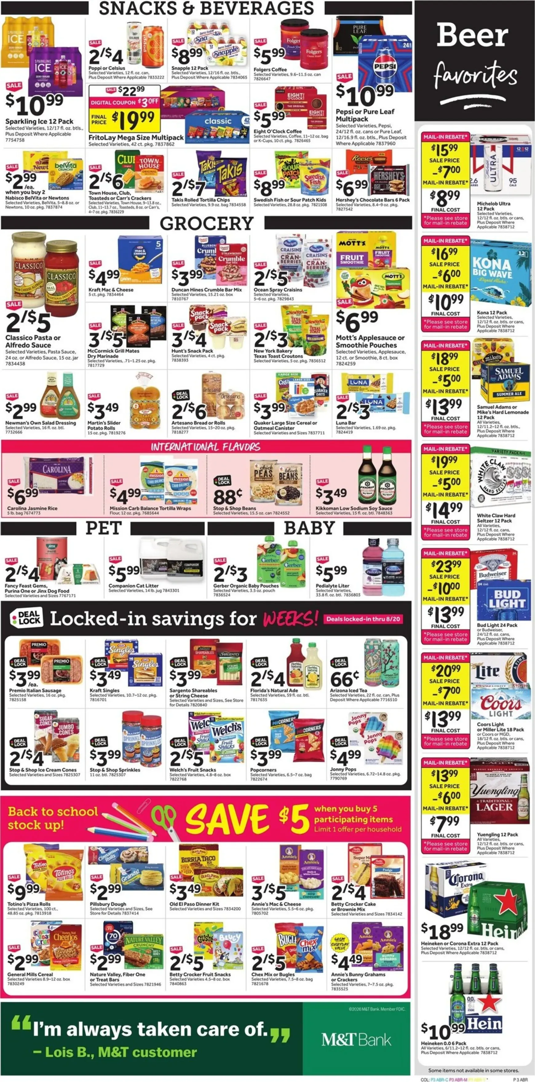 Weekly ad Current Stop and Shop leaflet valid from Friday 07/31/2026 to Thursday 08/06/2026 from July 31 to August 6 2026 - Page 5