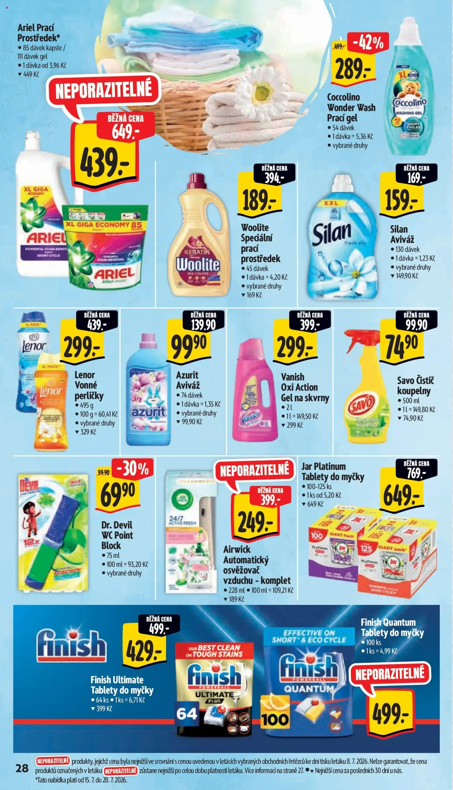 Albert leták - Hypermarket od 15.07.2026 - Akční leták - 15. července 21. července 2026 - Page 38
