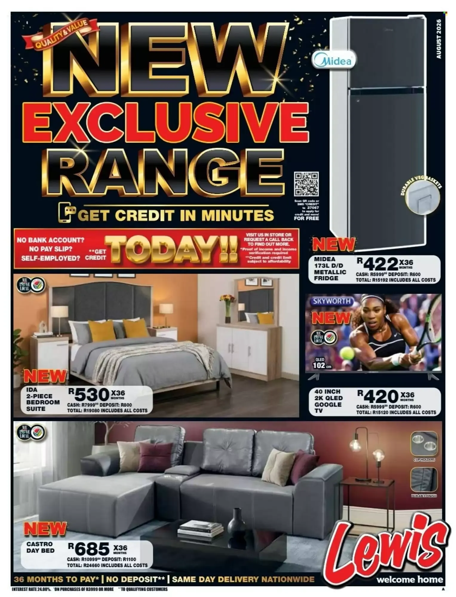 New Exclusive Range from 10 August to 16 September 2026 - Catalogue Page 1