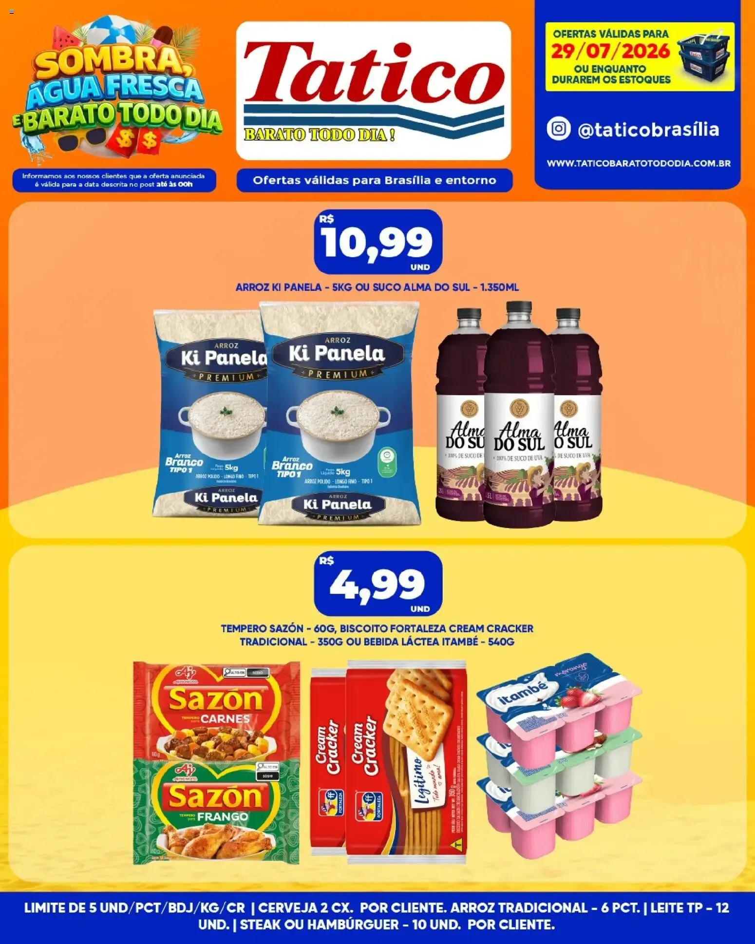 Encarte de Tatico ofertas do Dia de 29/07/2026 | Promoções Online 29 de julho até 29 de julho 2026 - Pagina 6