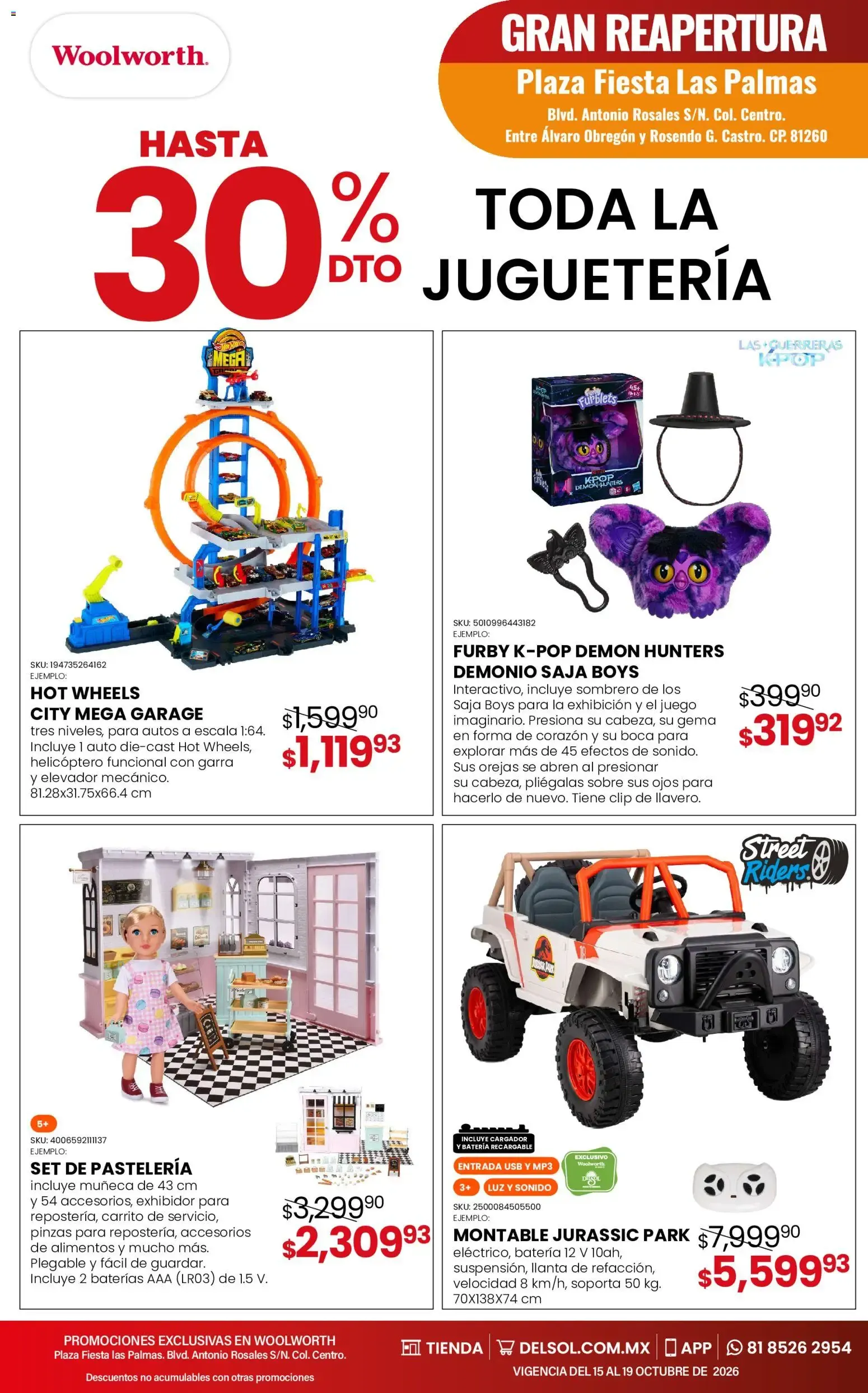 Catálogo de Gran Reapertura Woolworth Plaza Fiesta Las Palmas: 5 Días de Grandes Promociones 15 de octubre al 19 de octubre 2026 - Pagina 2