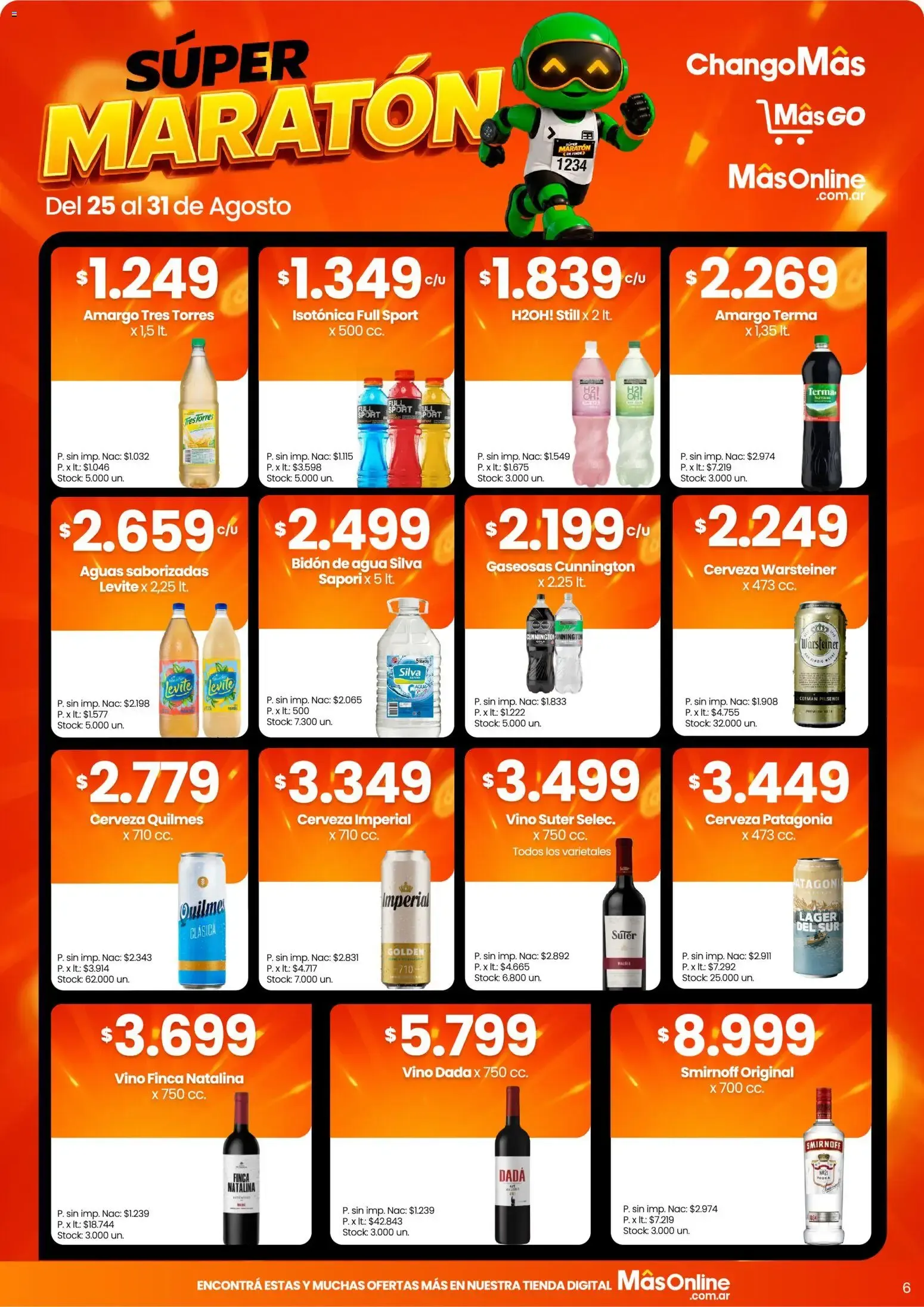 Ofertas de Changomas ofertas || del 25/08/2026 - 31/08/2026 || Catálogo 25 de agosto al 31 de agosto 2026 - Página 6 del catálogo