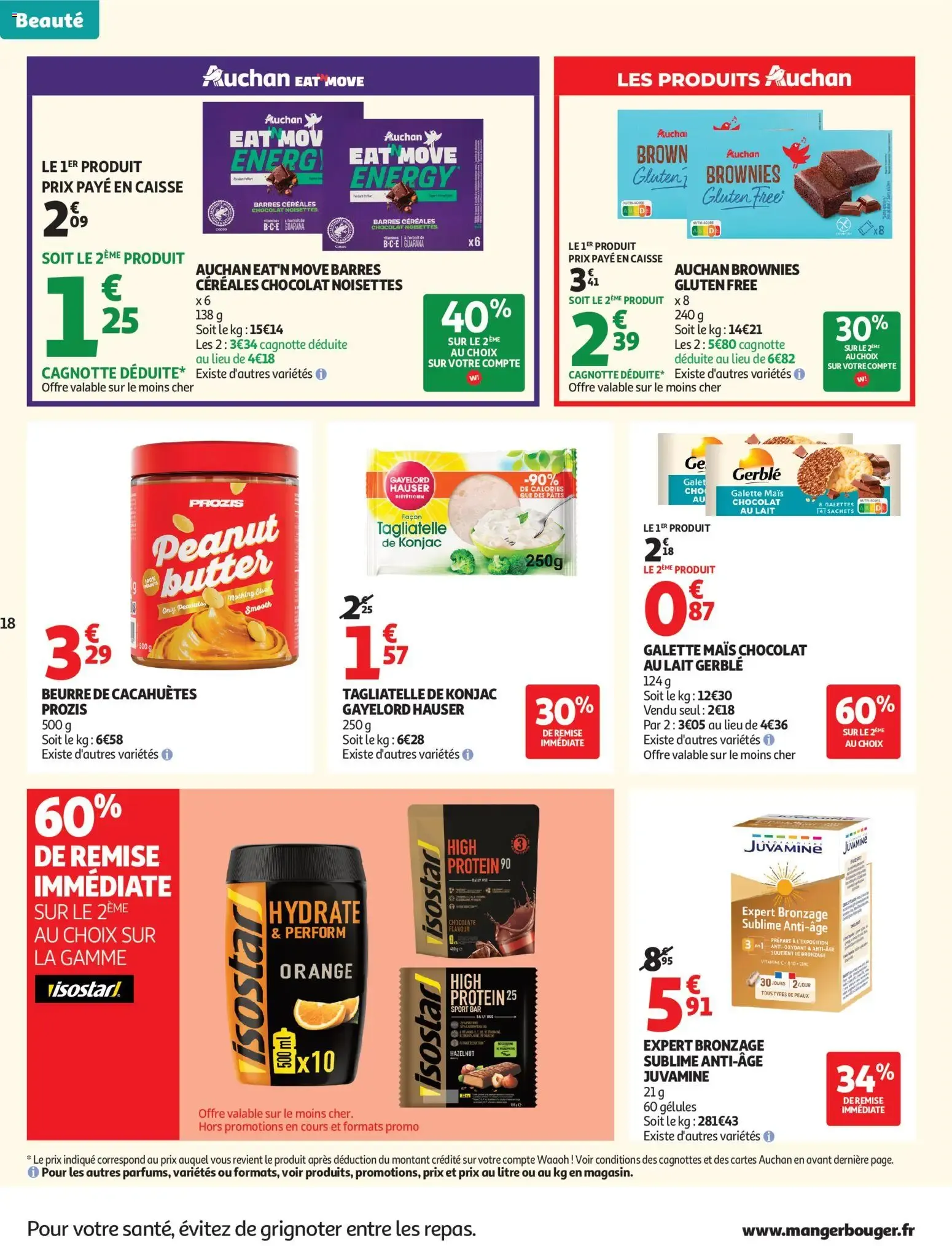Auchan Beauté, Halles hypers à partir du 16/06/2026 - promo en ligne du 16 juin au 28 juin 2026 - Catalogue page 18