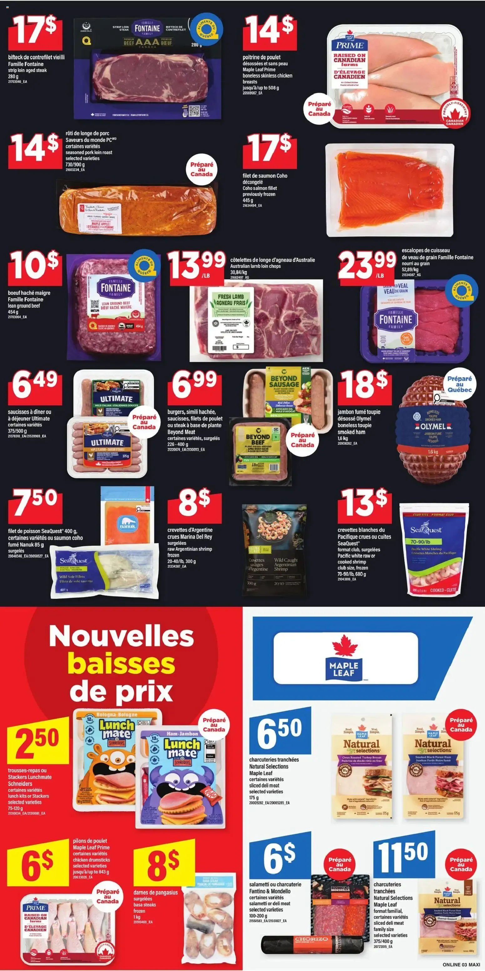 Maxi weekly flyer / circulaire from Sep 24, 2026 > weekly specials & deals from September 24 to September 30 2026 - flyer page 7