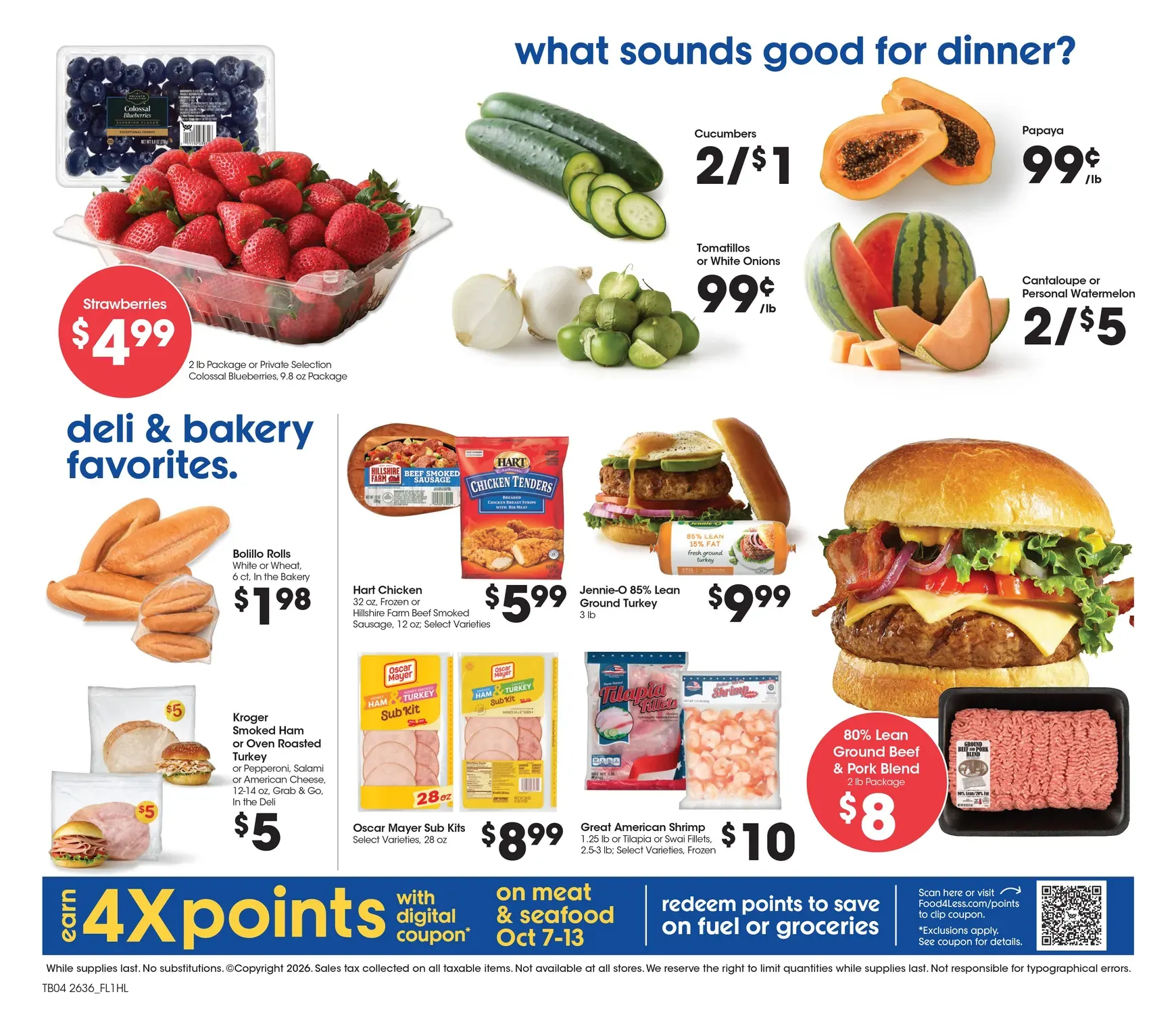Weekly ad Current Food 4 Less leaflet valid from Wednesday 10/07/2026 to Tuesday 10/13/2026 from October 7 to October 13 2026 - Page 5
