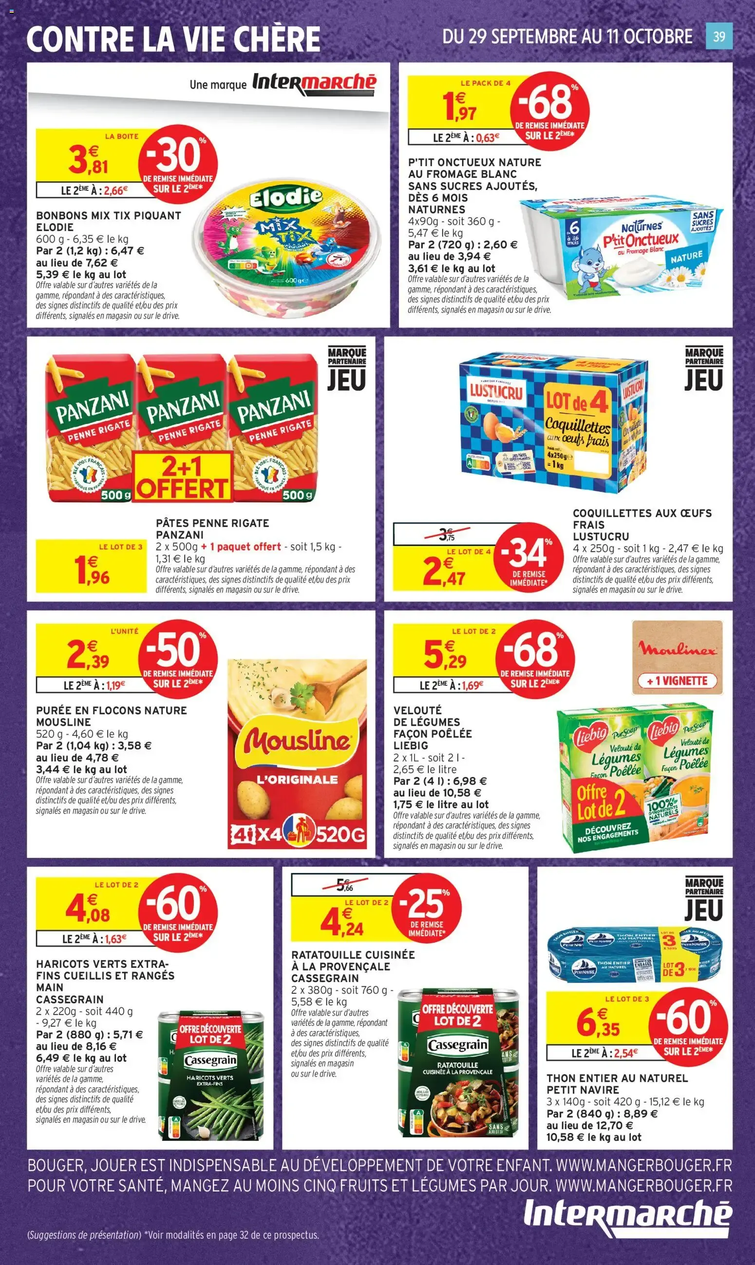 Intermarché - Anniversaire: 100% remboursés en bons d'achat du 29 septembre au 11 octobre 2026 - Catalogue page 31