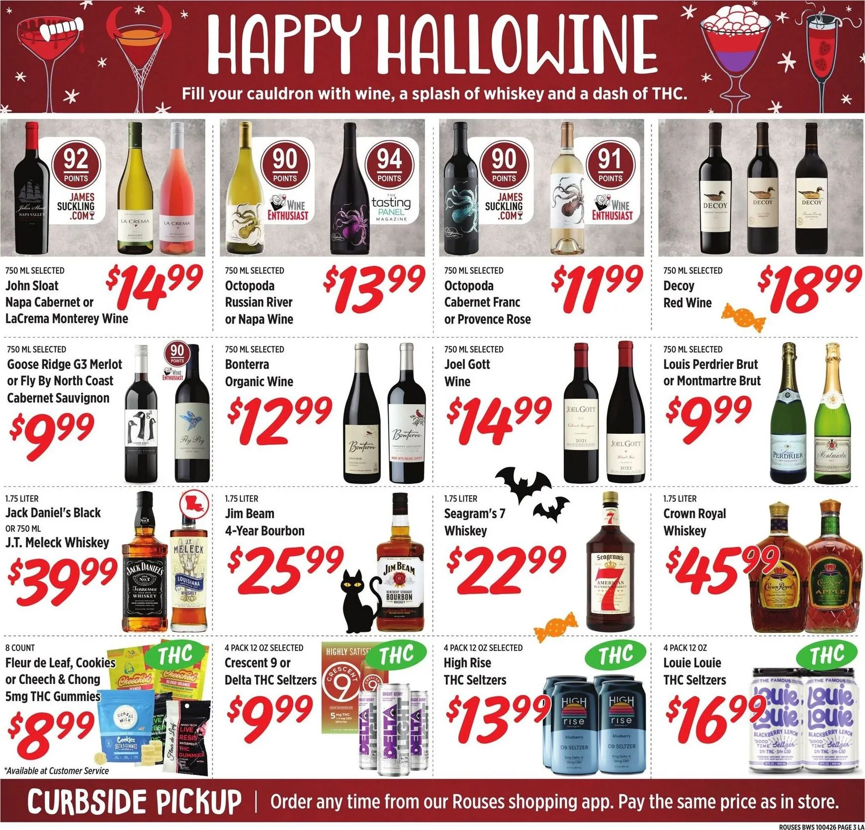 Weekly ad Current Rouses Markets - Drink and Treat leaflet valid from Wednesday 09/30/2026 to Wednesday 11/04/2026 from September 30 to November 4 2026 - Page 3