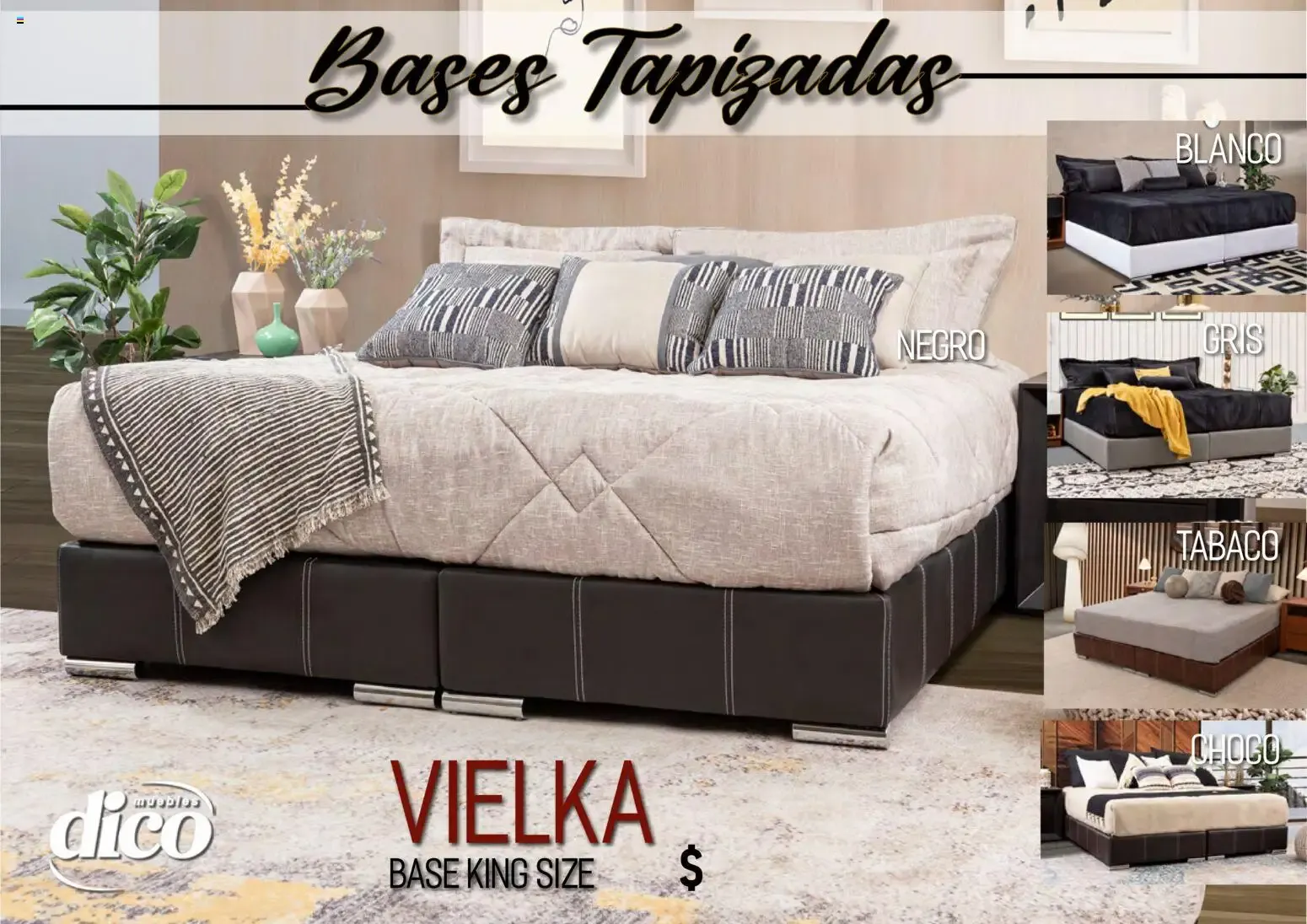Catálogo de Muebles Dico catálogo Camas tapizadas (01/04/2026 - 31/10/2026) - catálogo en línea 1 de abril al 31 de octubre 2026 - Pagina 18