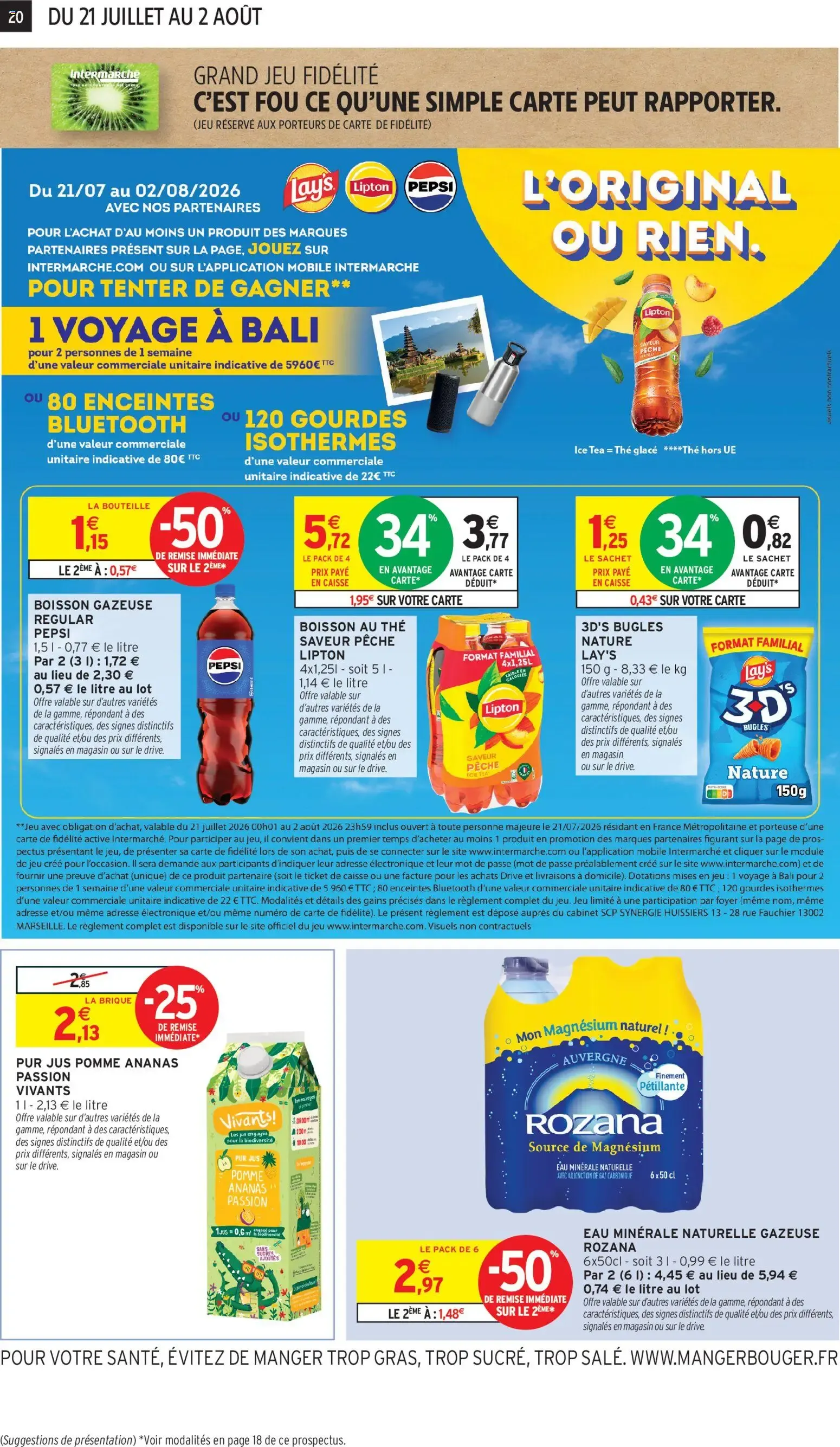 Intermarché offres de la semaine à partir du 21/07/2026 - promo en ligne du 21 juillet au 2 août 2026 - Catalogue page 20