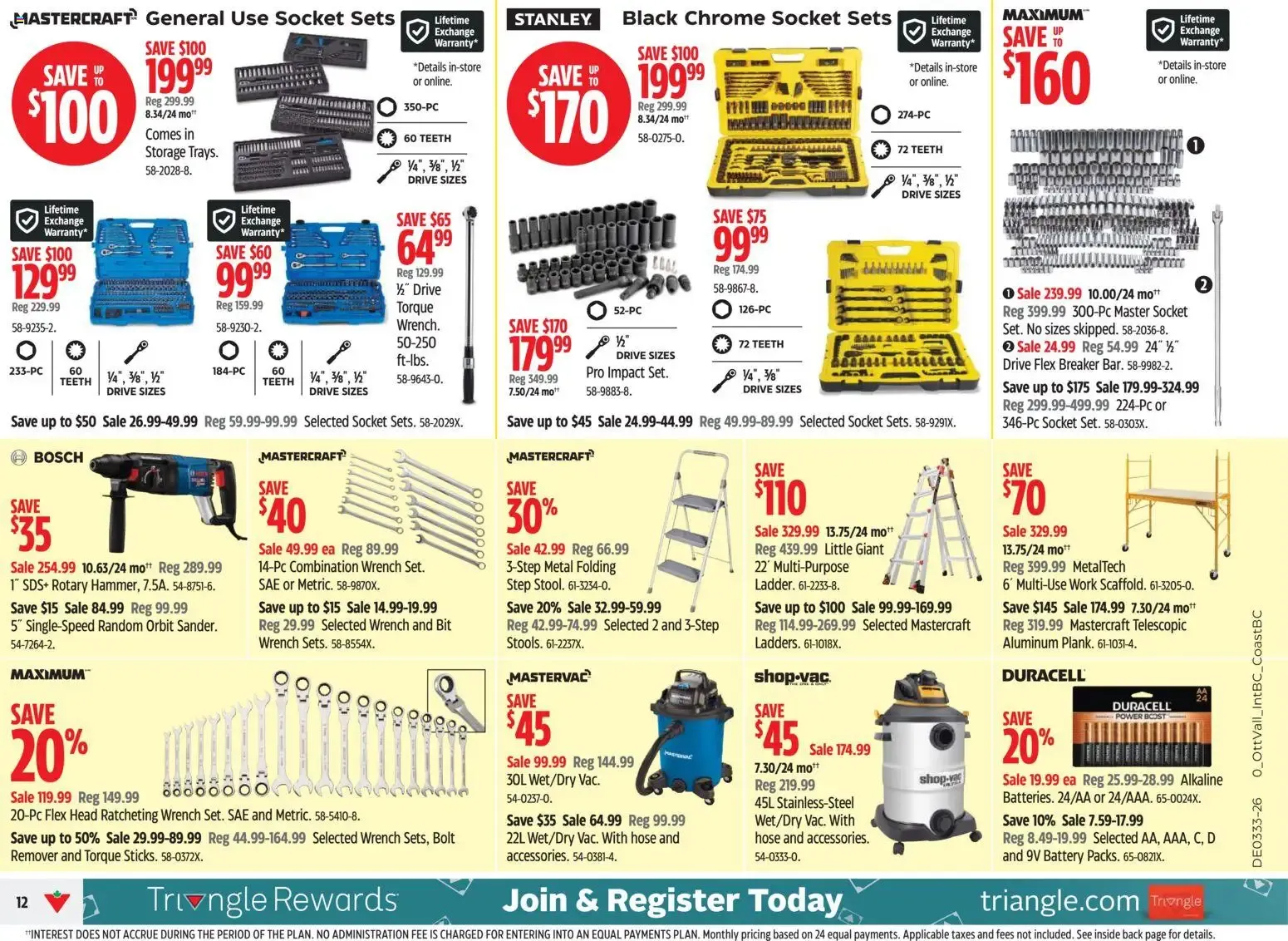 Canadian Tire - Canada's Store - Deals on Essentials from August 13 to August 20 2026 - flyer page 12