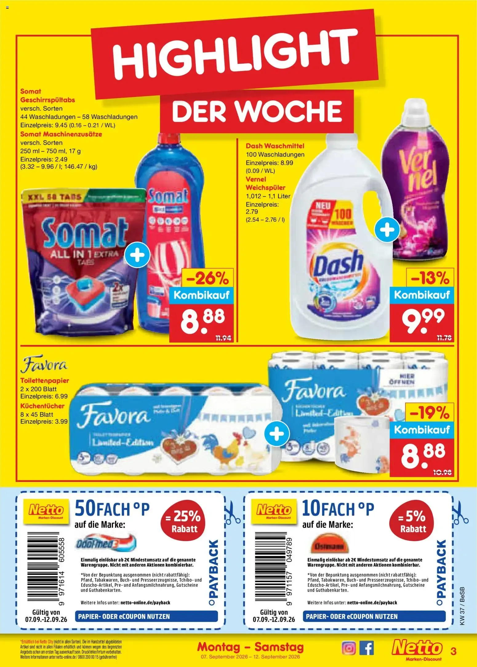 Netto Marken-Discount Prospekt (ab 07.09.2026) » Angebote von 7. September bis 12. September 2026 - Prospekt seite 5