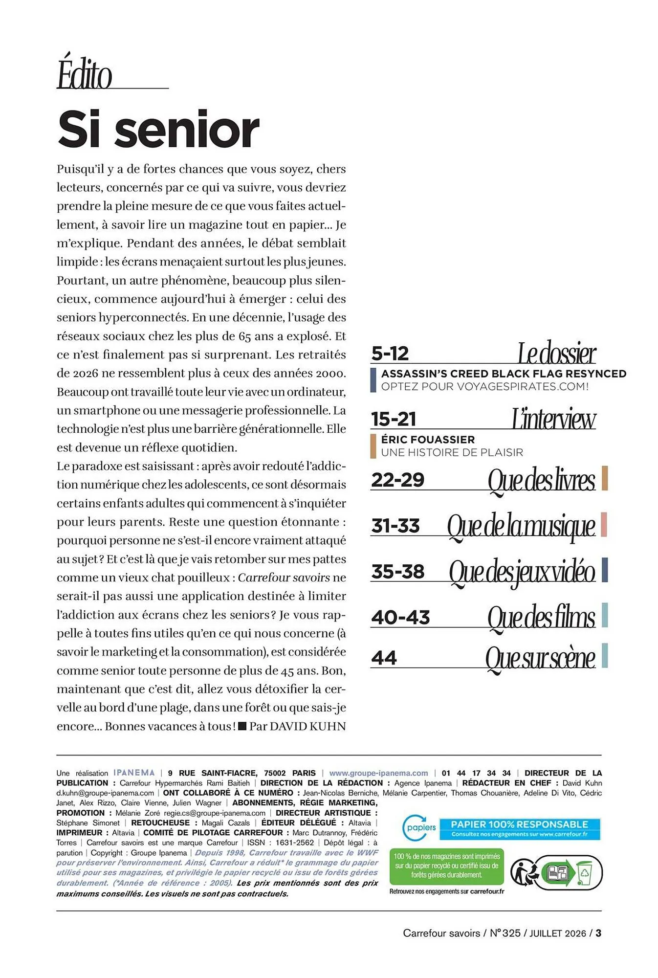 Carrefour SAVOIRS du 3 juillet au 31 juillet 2026 - Catalogue page 3