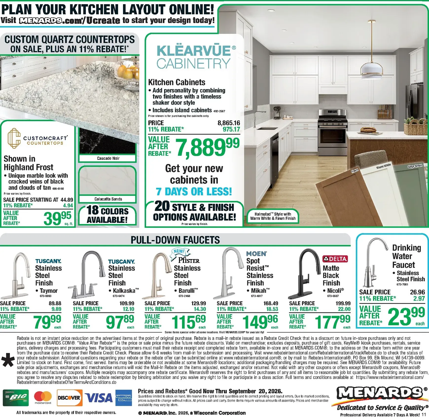 Weekly ad 11% Rebate on Everything! from September 10 to September 20 2026 - Page 17