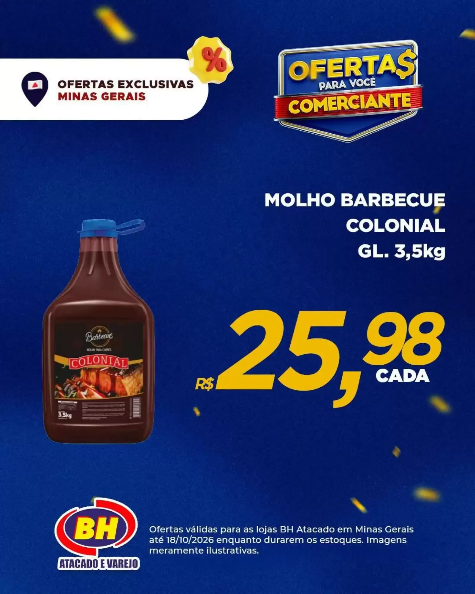 Encarte de Ofertas BH Atacado e Varejo para Comerciantes 13 de outubro até 18 de outubro 2026 - Pagina 5