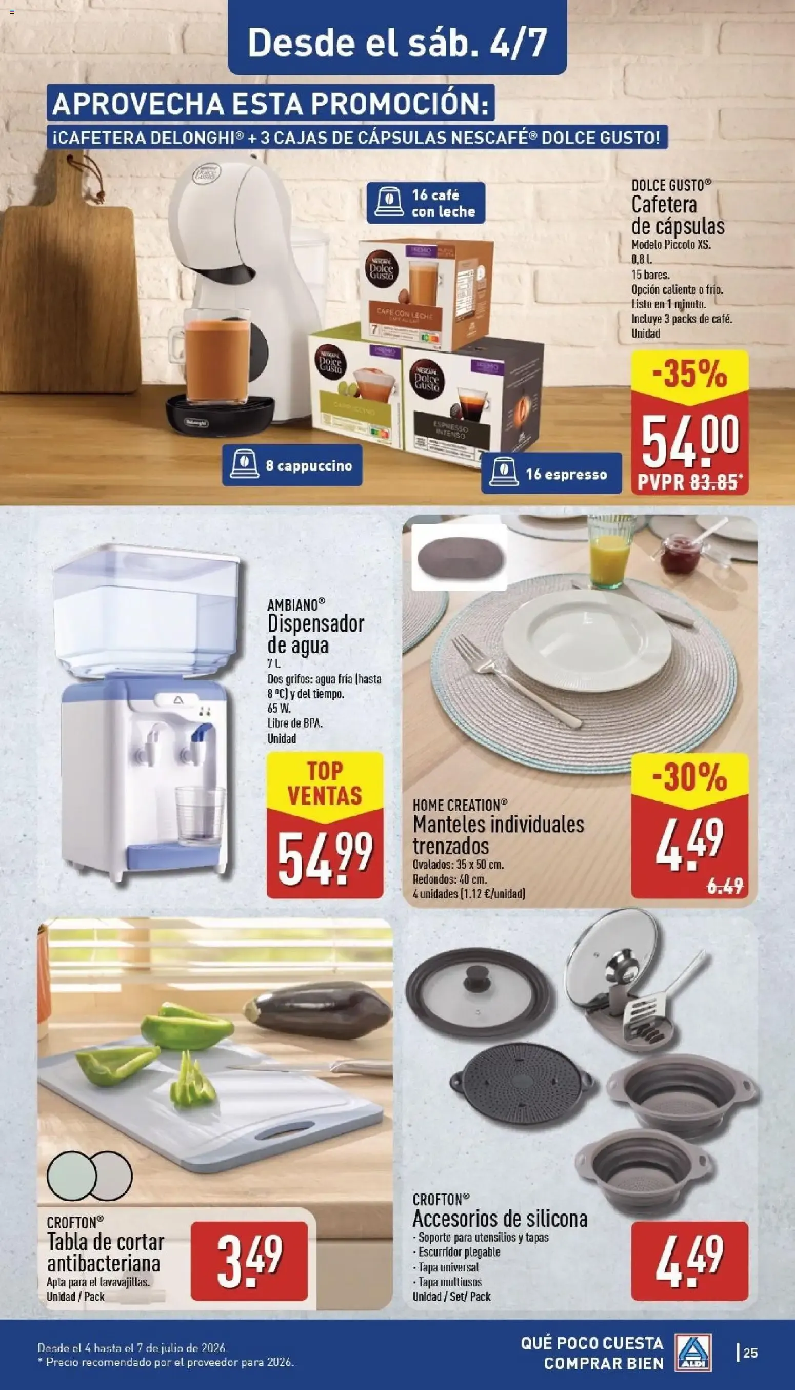 Catálogo de Aldi folleto Canarias del 29/06/2026 | Catálogo 29 de junio al 5 de julio 2026 - Página 25