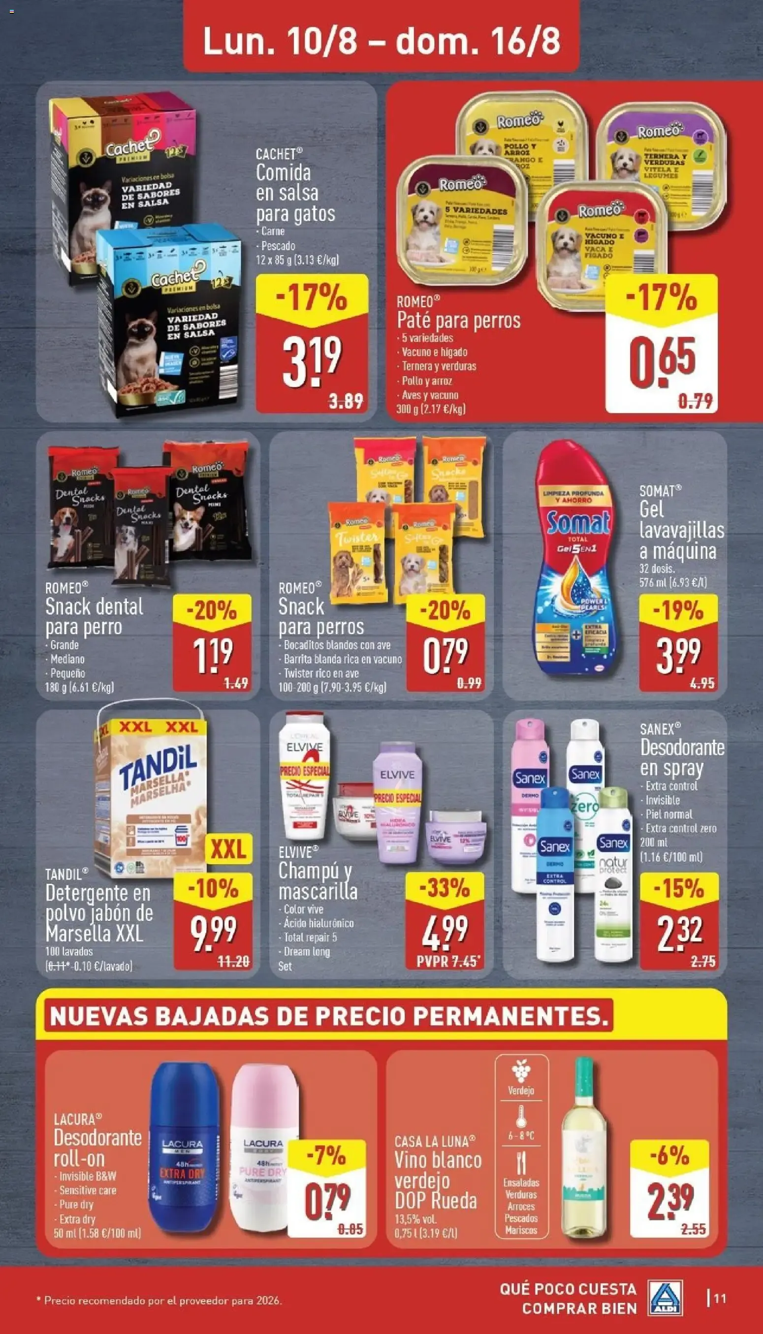 Catálogo de Aldi: Frescura a precios para tirarse a la piscina. 10 de agosto al 16 de agosto 2026 - Página 11