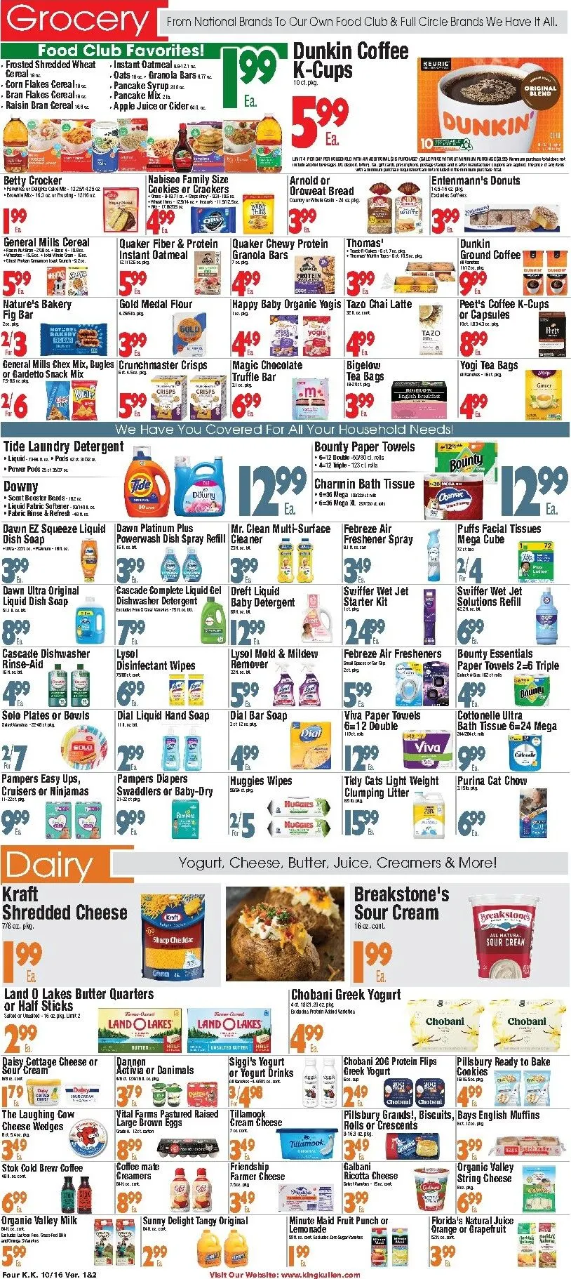Weekly ad Current King Kullen leaflet valid from Friday 10/16/2026 to Thursday 10/22/2026 from October 16 to October 22 2026 - Page 4