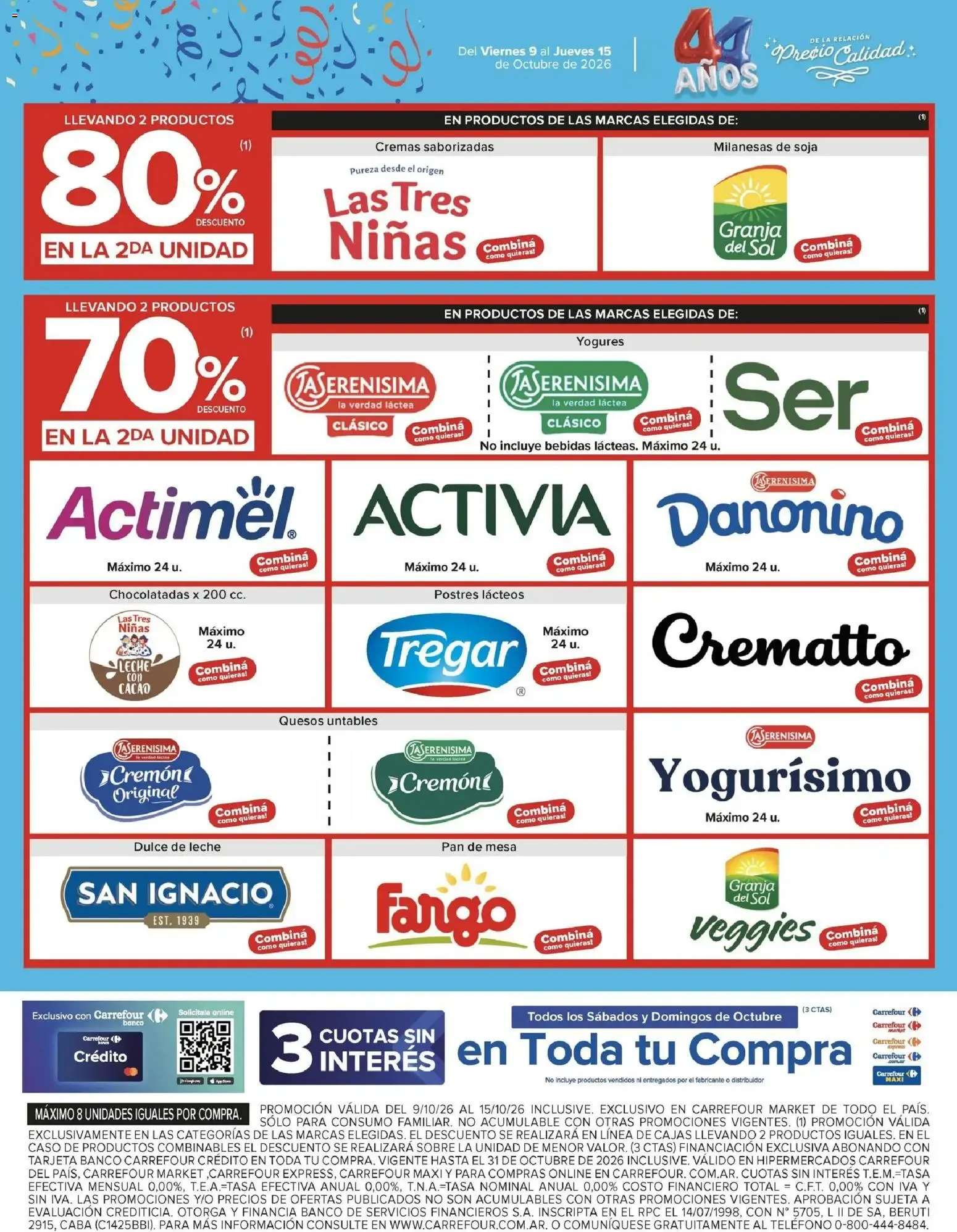 Ofertas de Carrefour Ofertas || del 09/10/2026 - 15/10/2026 || Promociones 9 de octubre al 15 de octubre 2026 - Página 56 del catálogo