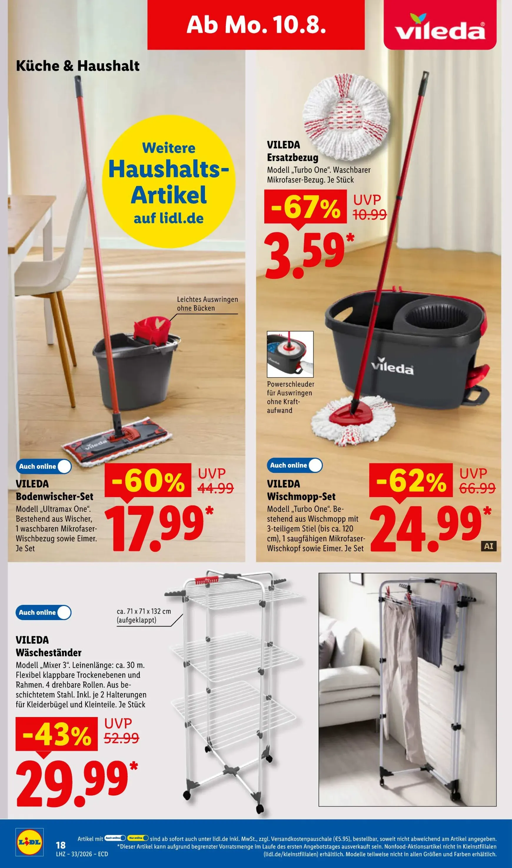 Lidl - Sparen beim Preisführer von 10. August bis 15. August 2026 - Prospekt seite 38