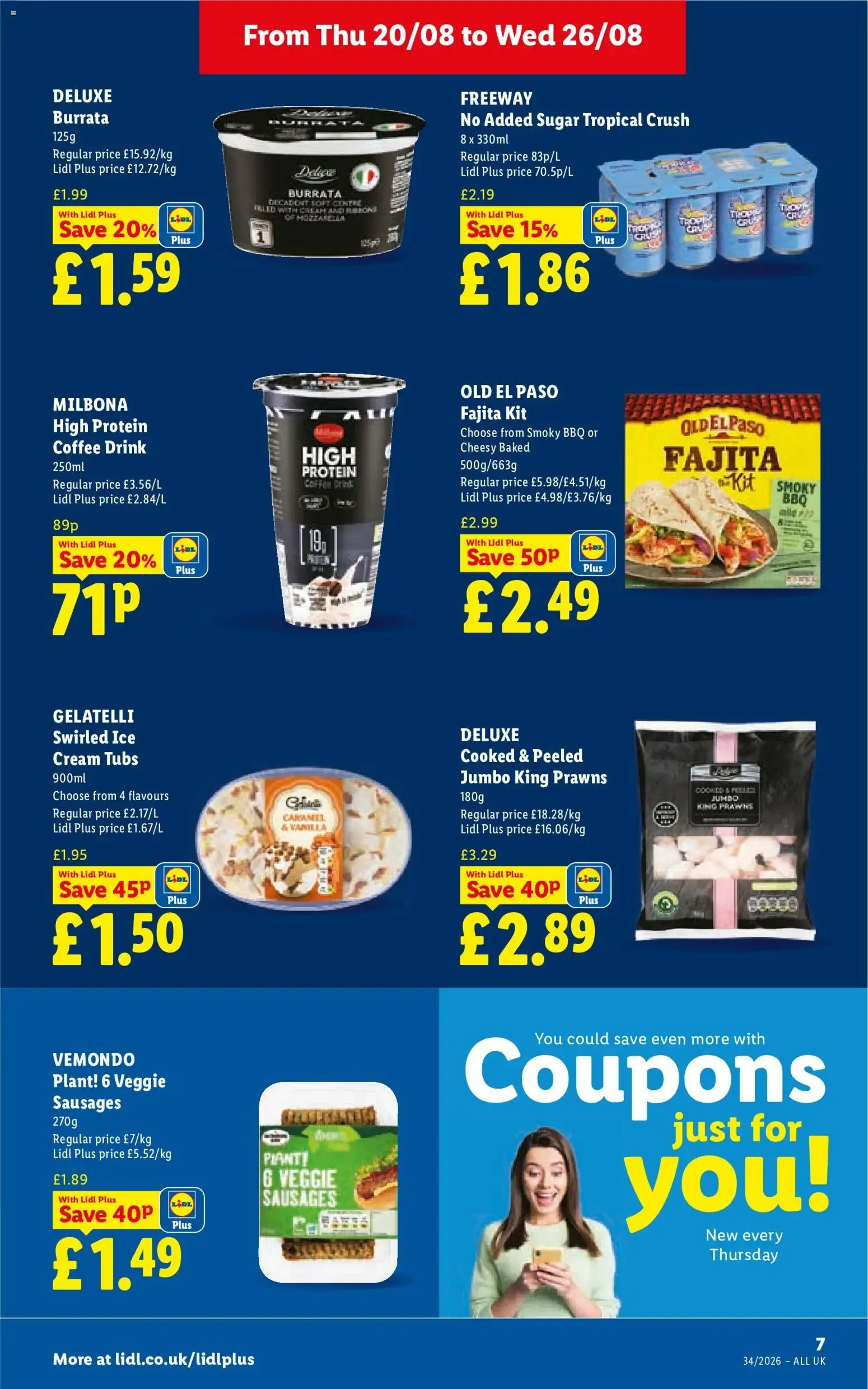 Weekly offers Lidl Wales (20/08/2026 - 26/08/2026) - Offers Online from 20 August to 26 August 2026 - Catalogue Page 7