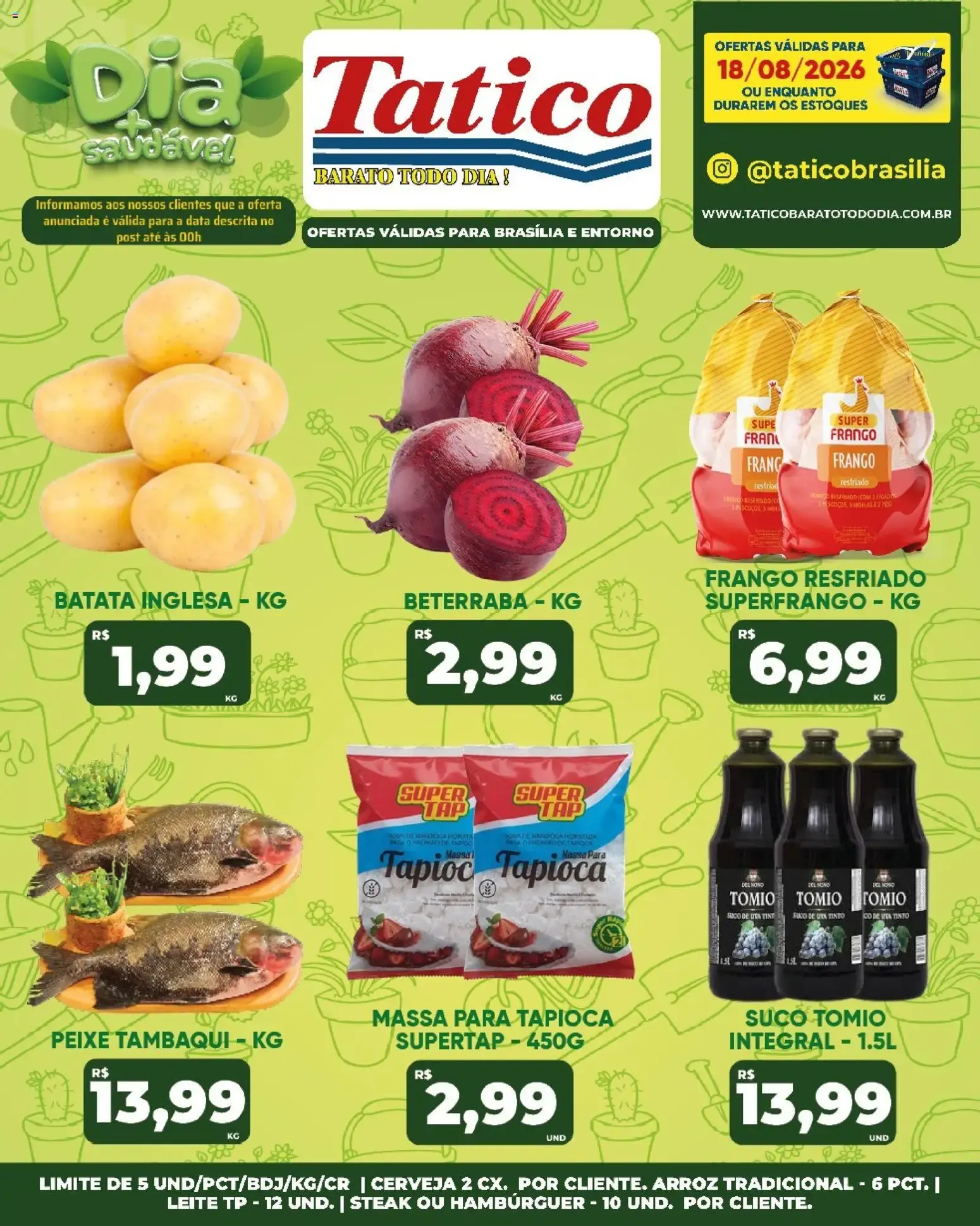 Encarte de Tatico ofertas do Dia de 18/08/2026 | Promoções Online 18 de agosto até 18 de agosto 2026 - Pagina 19