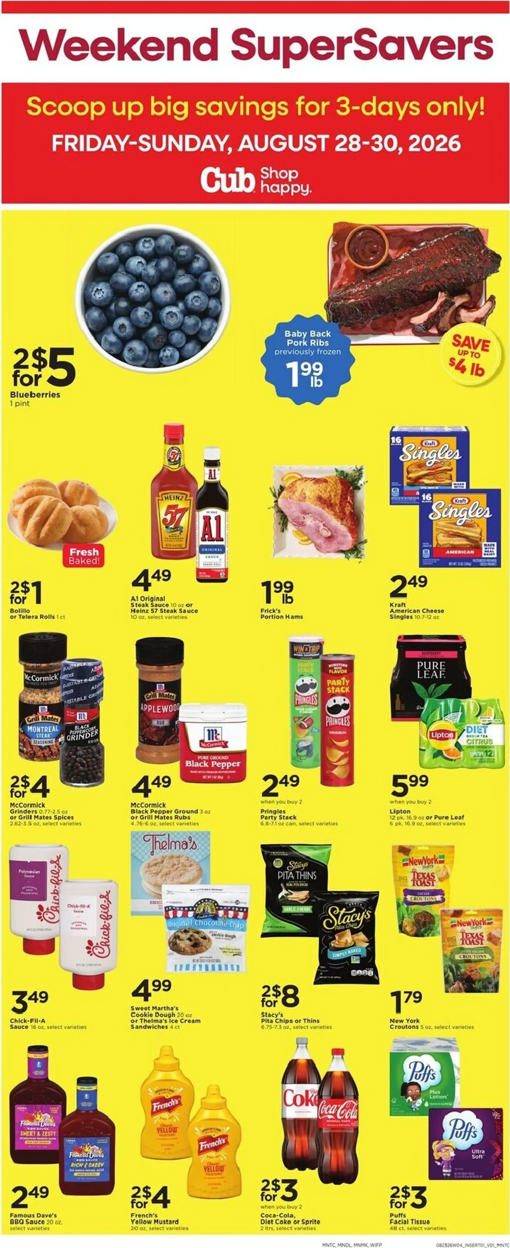 Weekly ad Current Cub leaflet valid from Sunday 08/23/2026 to Saturday 08/29/2026 from August 23 to August 29 2026 - Page 3