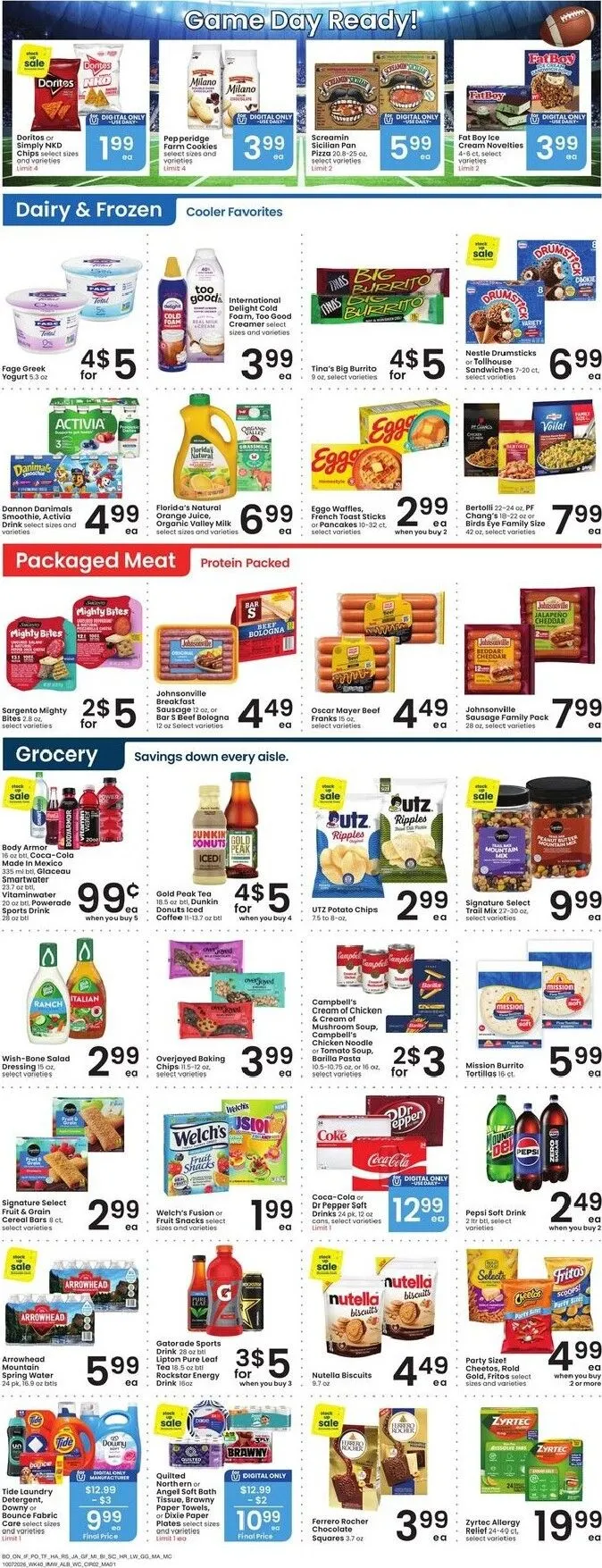 Weekly ad Current Albertsons leaflet valid from Wednesday 10/07/2026 to Tuesday 10/13/2026 from October 7 to October 13 2026 - Page 3