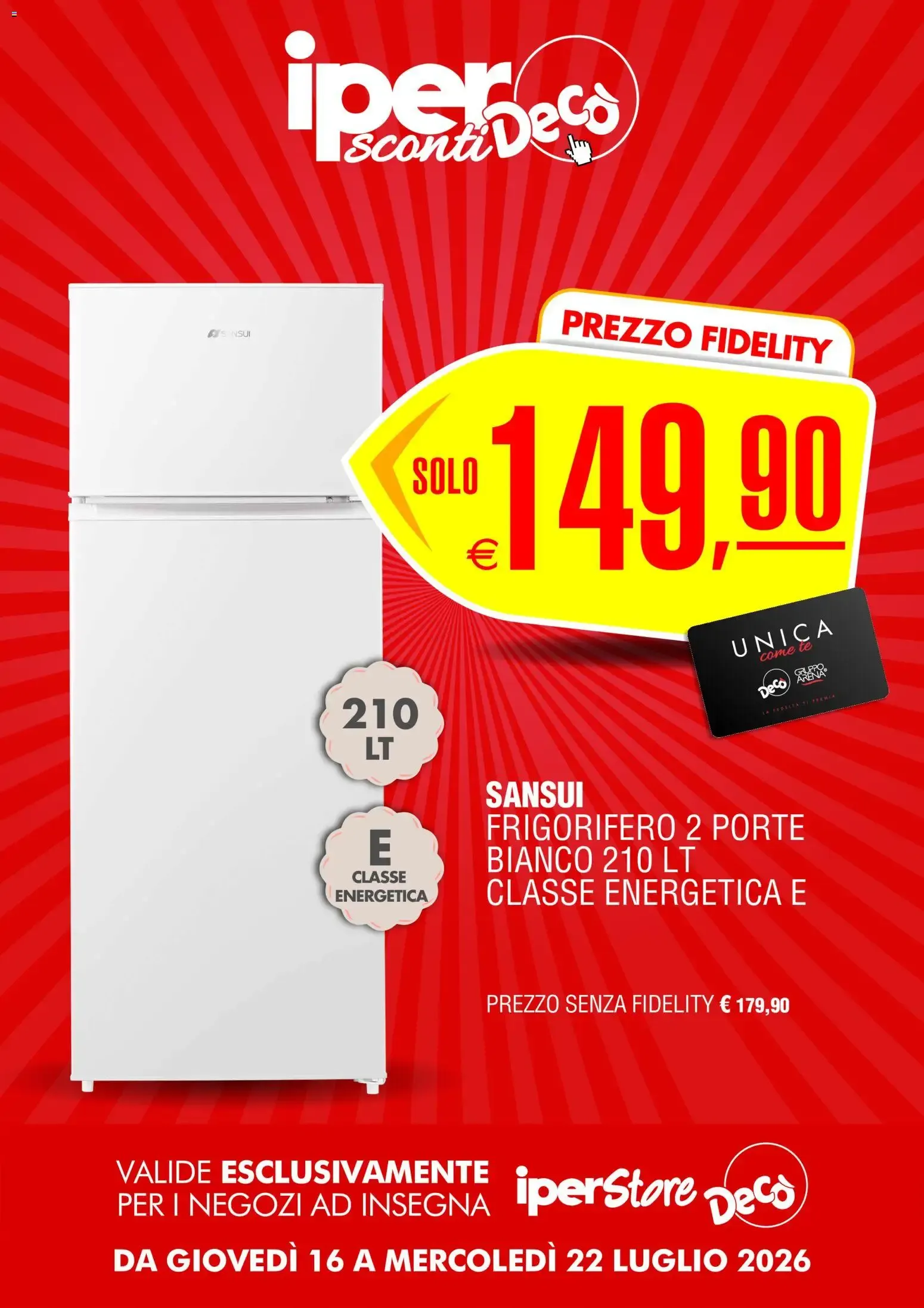 Nuovo Decò volantino iperStore dal 16/07/2026 > offerte anteprima 🛍️ da 16 luglio a 22 luglio di 2026 - Pagina del volantino 16