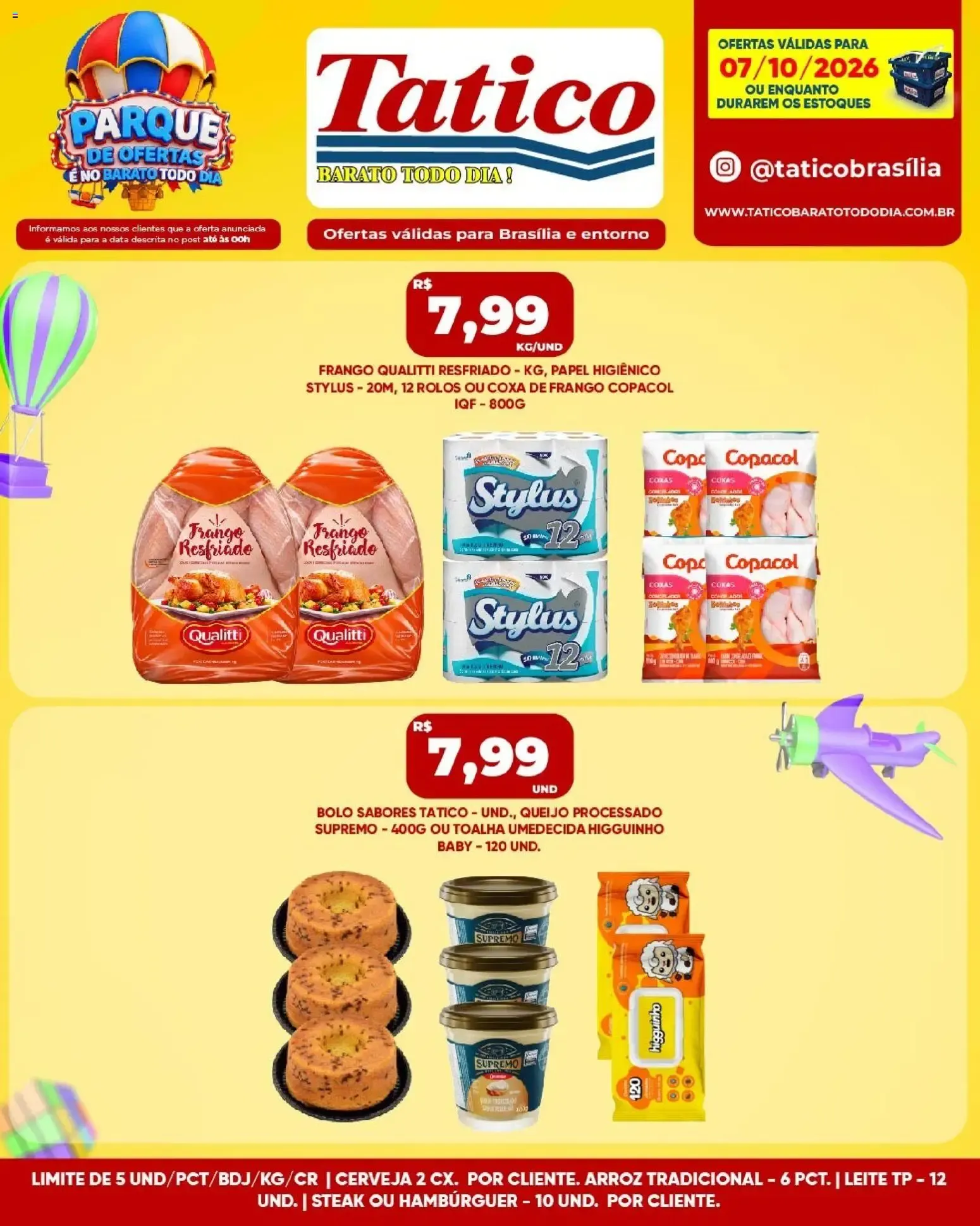 Encarte de Tatico ofertas do Dia de 07/10/2026 | Promoções Online 7 de outubro até 7 de outubro 2026 - Pagina 7