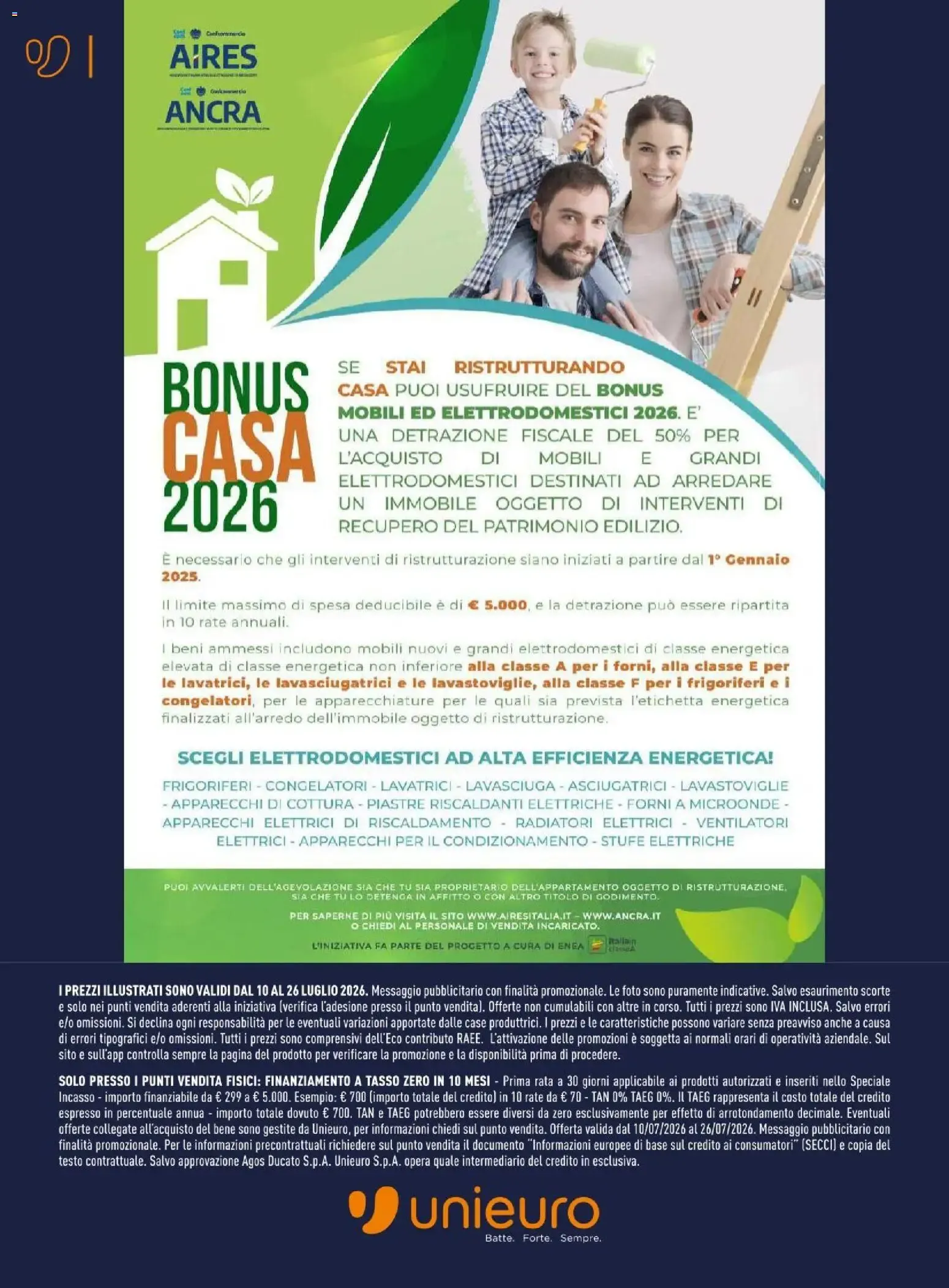 uninews N. 38 - SPECIALE INCASSO Whirlpool da 10 luglio a 26 luglio di 2026 - Pagina del volantino 20
