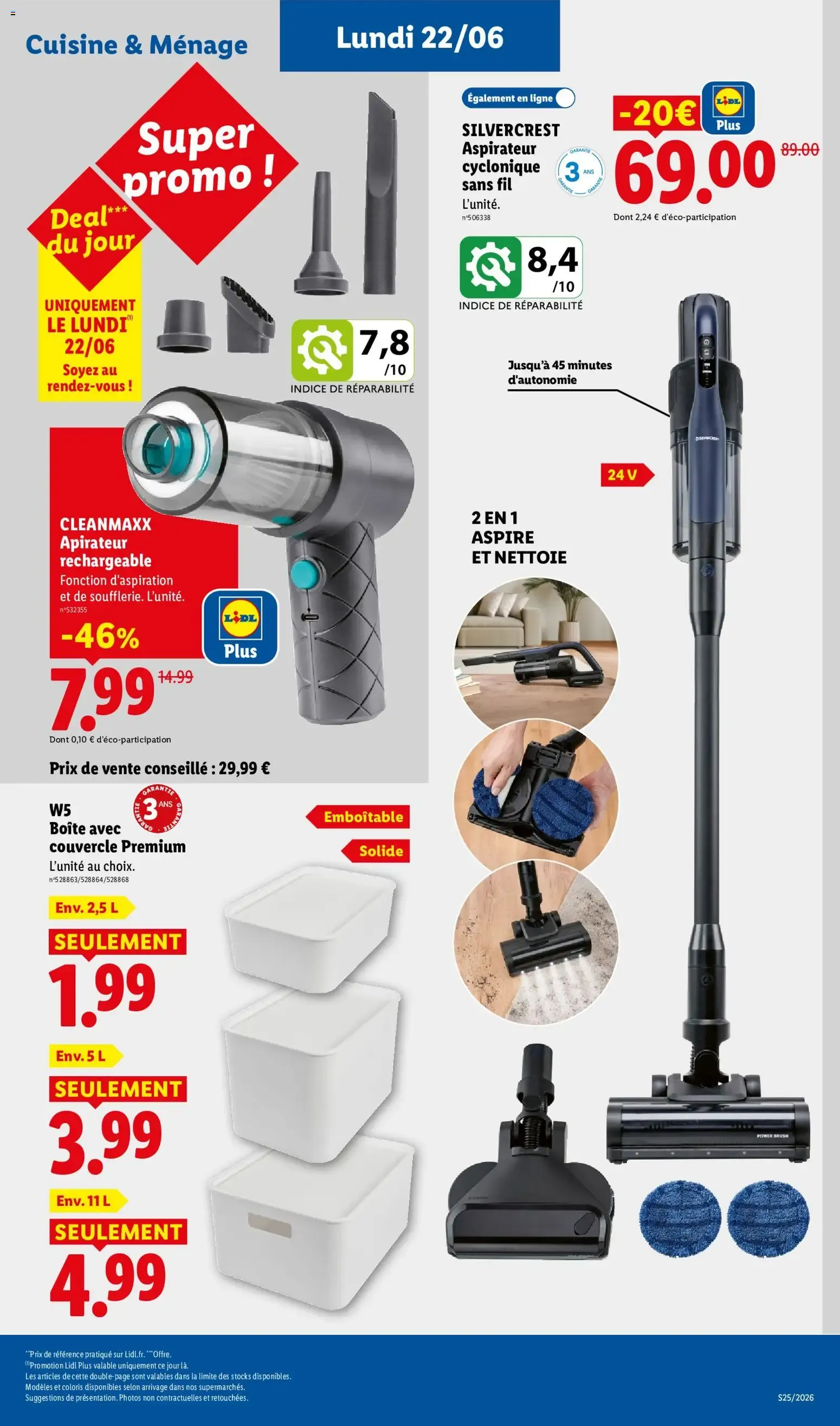 Catalogue LIDL L'ÉTÉ IMBATTABLE du 18 juin au 24 juin 2026 - Catalogue page 45