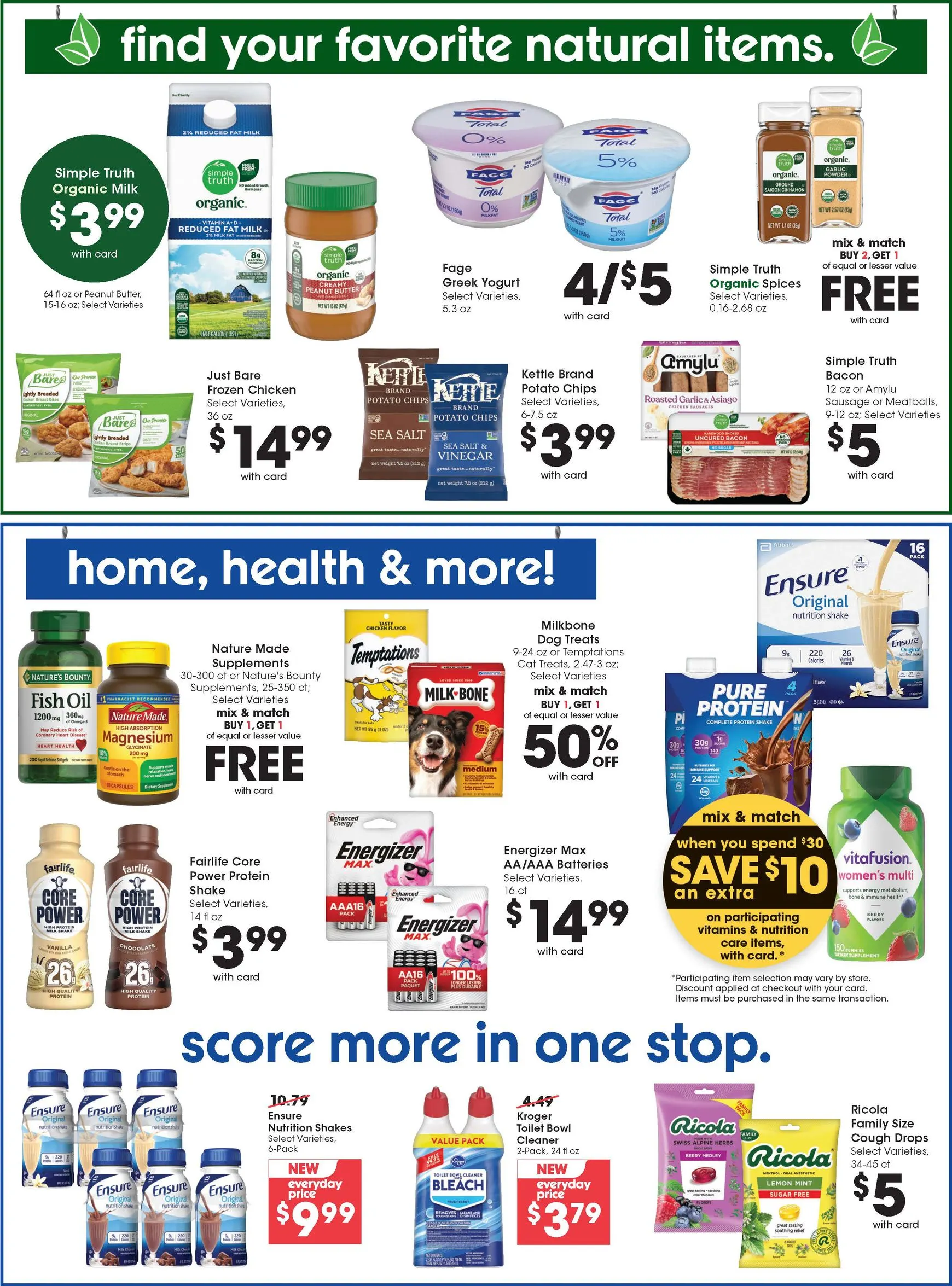 Weekly promotion Current Kroger leaflet valid from Wednesday 10/21/2026 to Tuesday 10/27/2026 spanning from October 21 to October 27 2026 - Page 11 for Catalogue 365