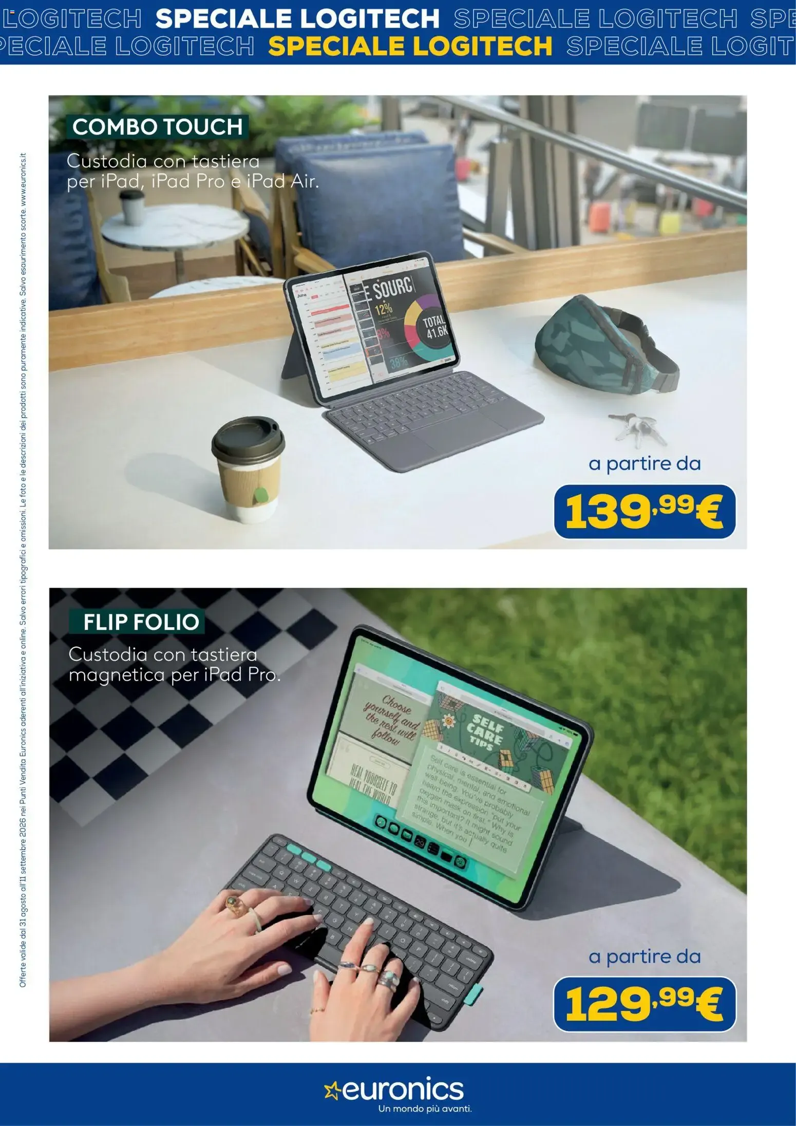 Euronics Tech: Speciale Logitech da 31 agosto a 11 settembre di 2026 - Pagina del volantino 6
