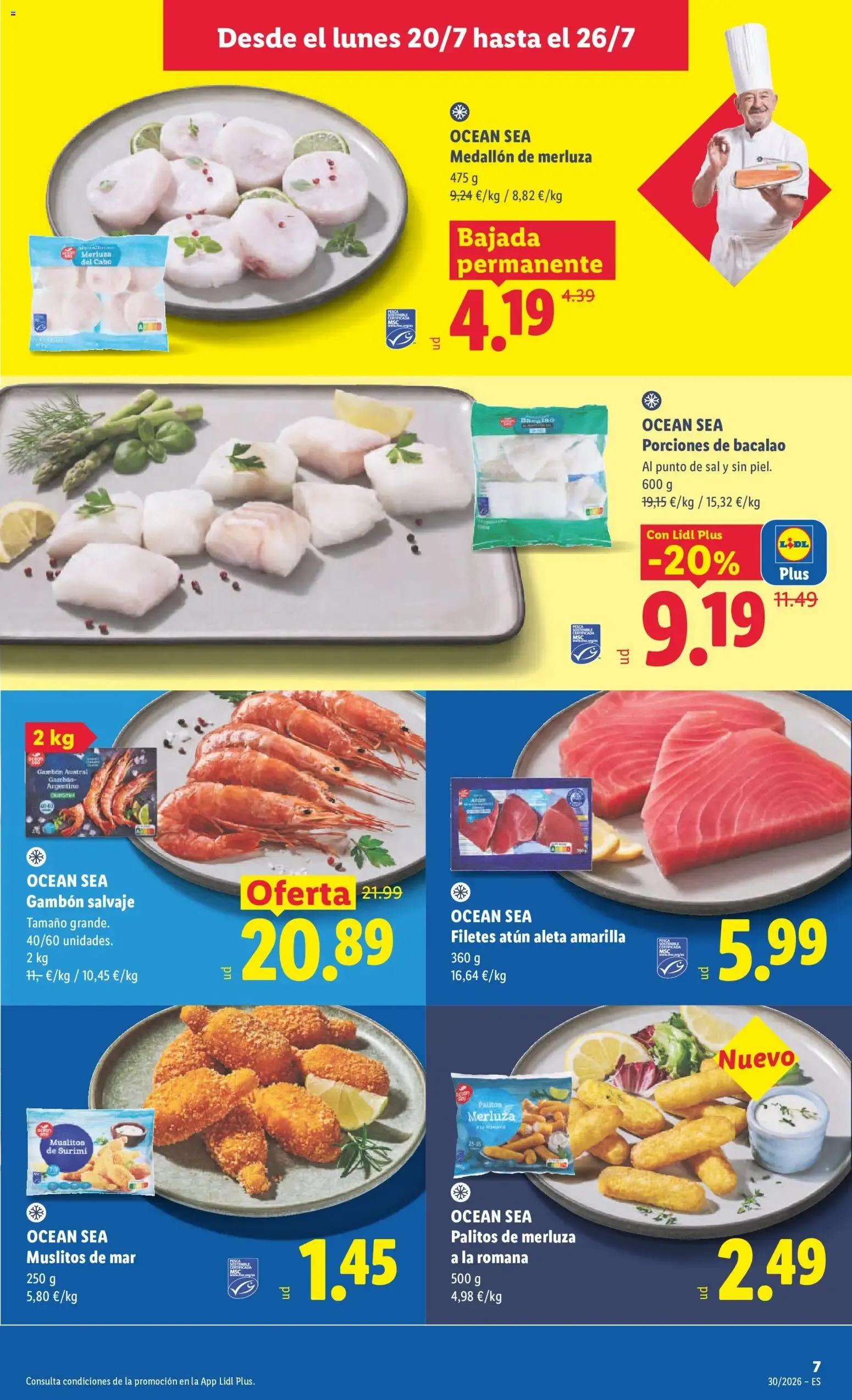 Catálogo de Lidl folleto del 20/07/2026 | Ofertas 20 de julio al 26 de julio 2026 - Página 9