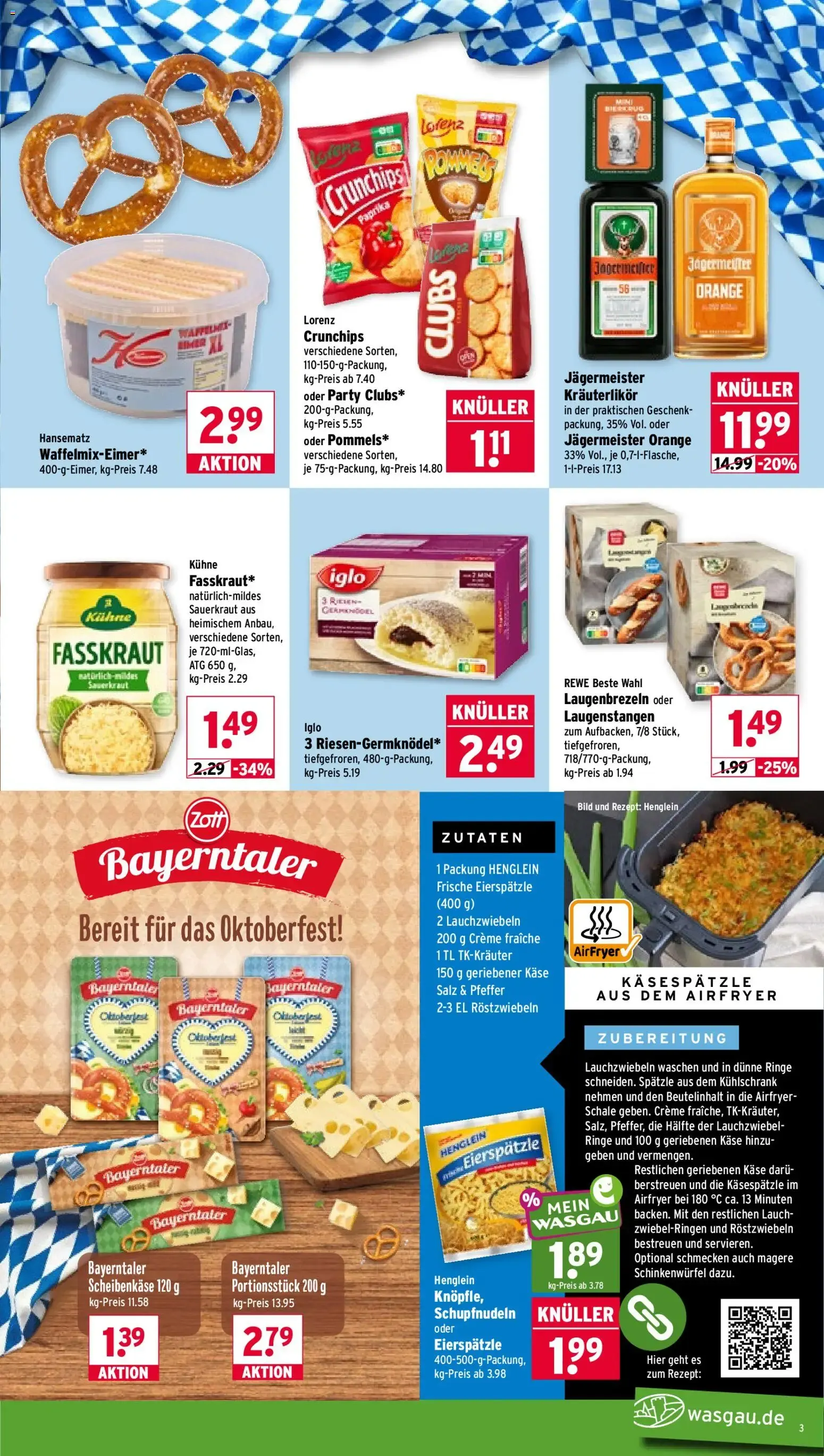 Wasgau Prospekt (ab 07.09.2026) zum Blättern von 7. September bis 12. September 2026 - Prospekt seite 3