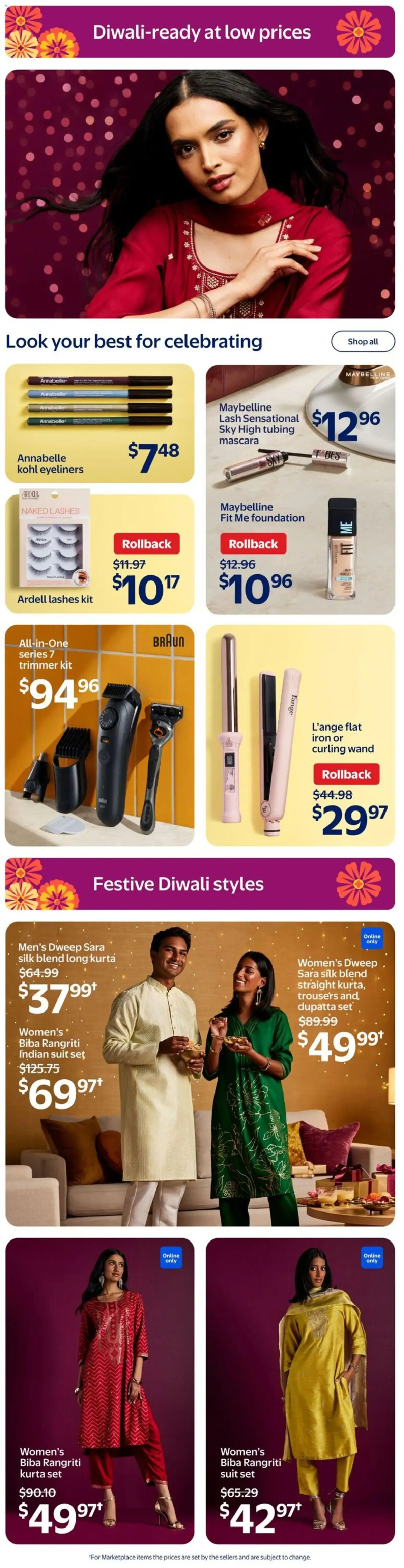 Walmart flyer - Diwali from Oct 15, 2026 > weekly specials & deals from October 15 to November 11 2026 - flyer page 4