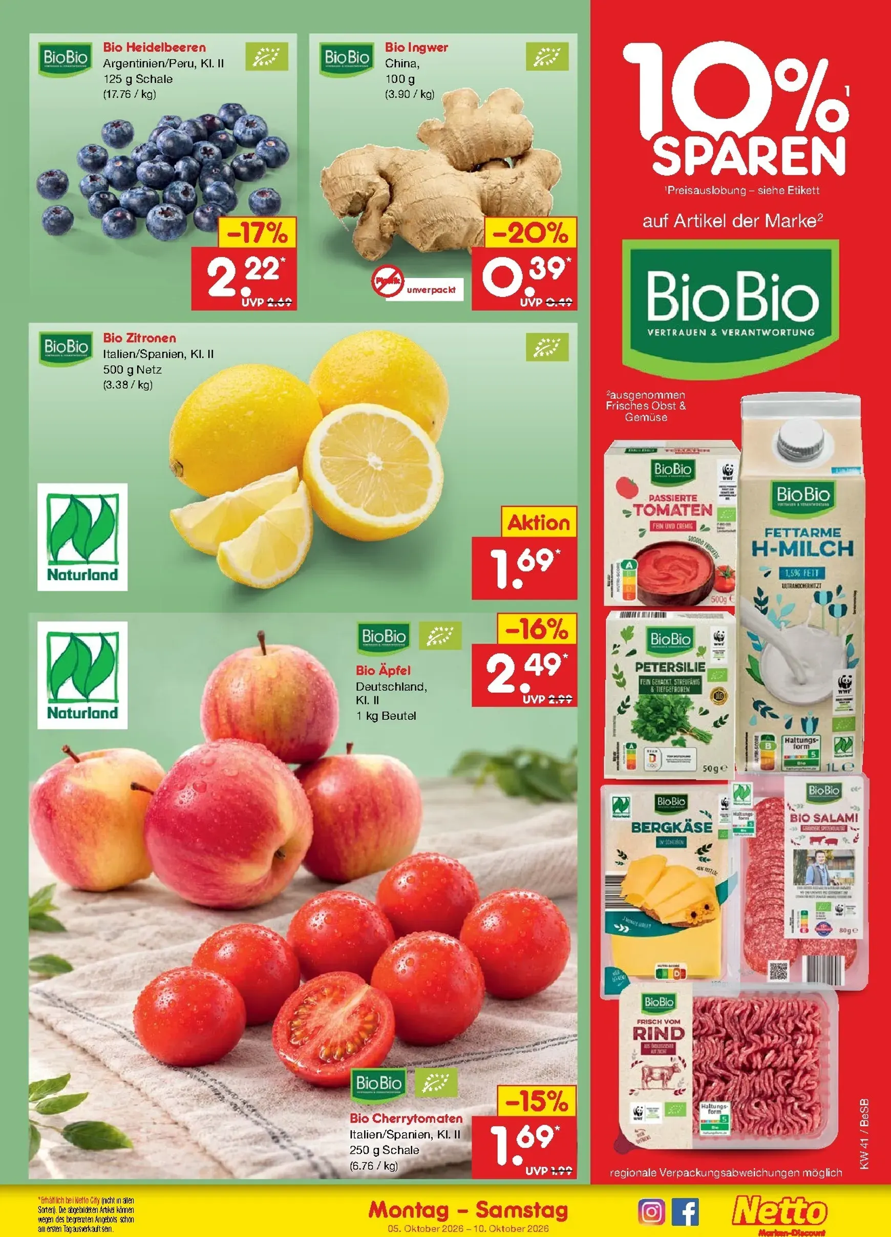 Netto Marken Discount Prospekt – von Montag 05.10.2026 bis Samstag 10.10.2026 von 5. Oktober bis 10. Oktober 2026 - Prospekt seite 8