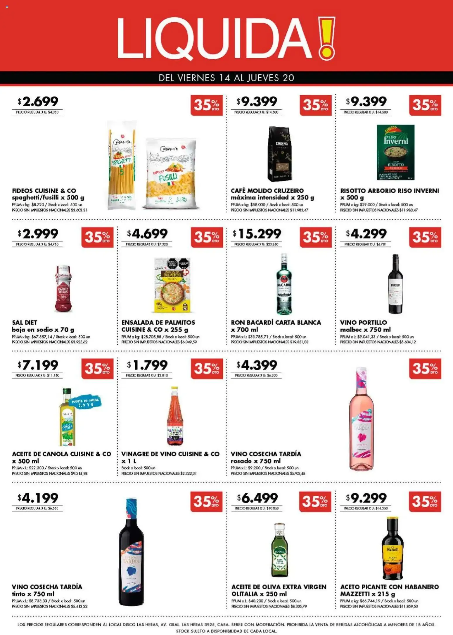 Ofertas de Disco Cencosud - Super Ofertas 14 de agosto al 16 de agosto 2026 - Página 10 del catálogo