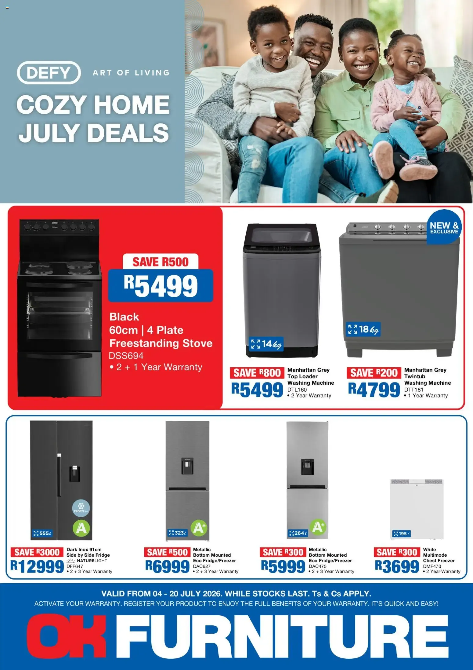 OK Furniture - Defy (04/07/2026 - 20/07/2026) Online