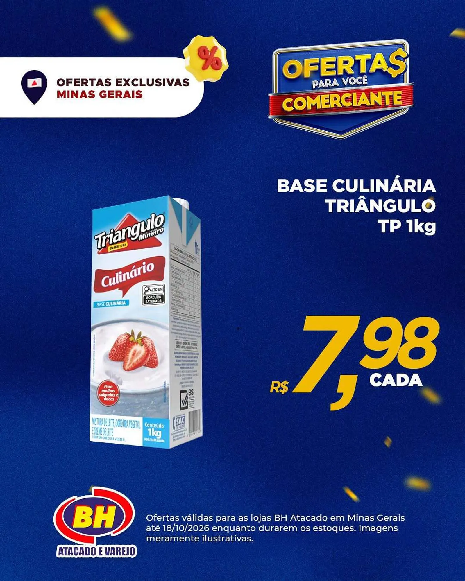 Encarte de Ofertas BH Atacado e Varejo para Comerciantes 13 de outubro até 18 de outubro 2026 - Pagina 6