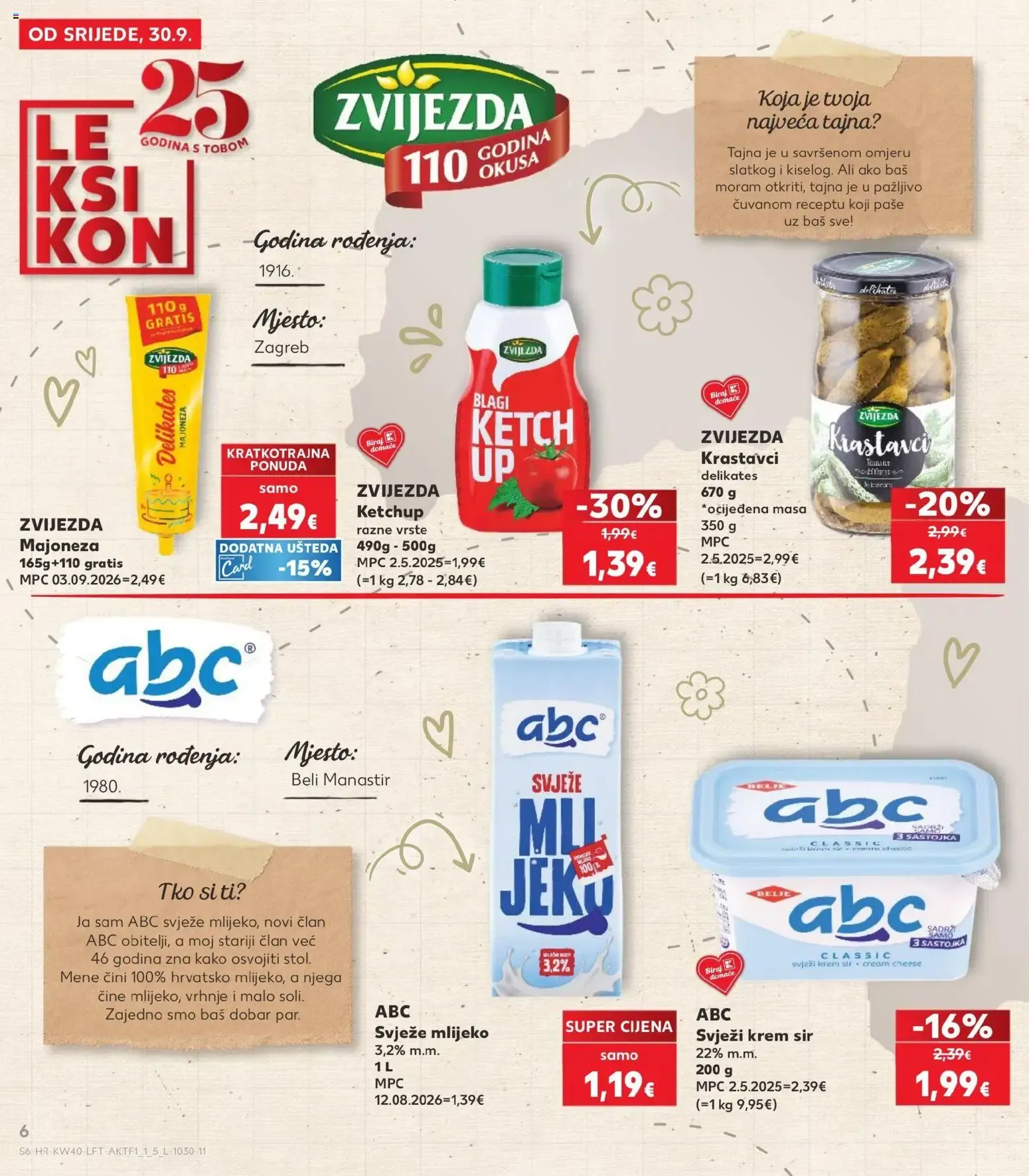 Katalog Kaufland Katalog novi od 30.09.2026 na listanje > letak digitalni od 30. rujna do 6. listopada 2026. - Pregled Stranica 6