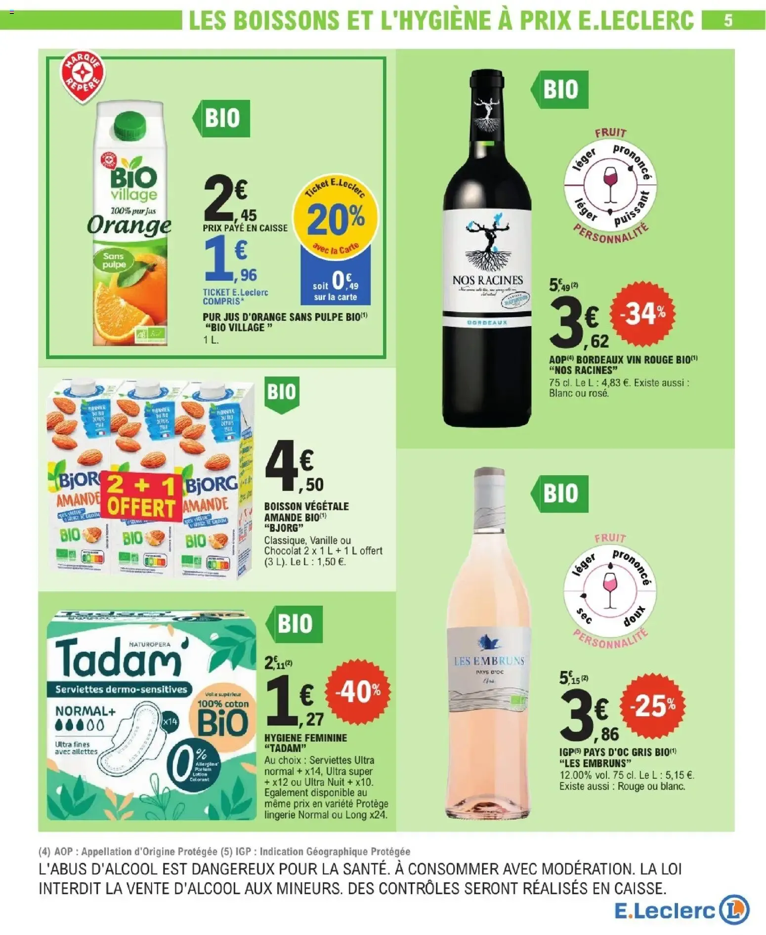 Catalogue E.Leclerc du 13/10/2026 | Nouveau promo prospectus du 13 octobre au 24 octobre 2026 - Catalogue page 5